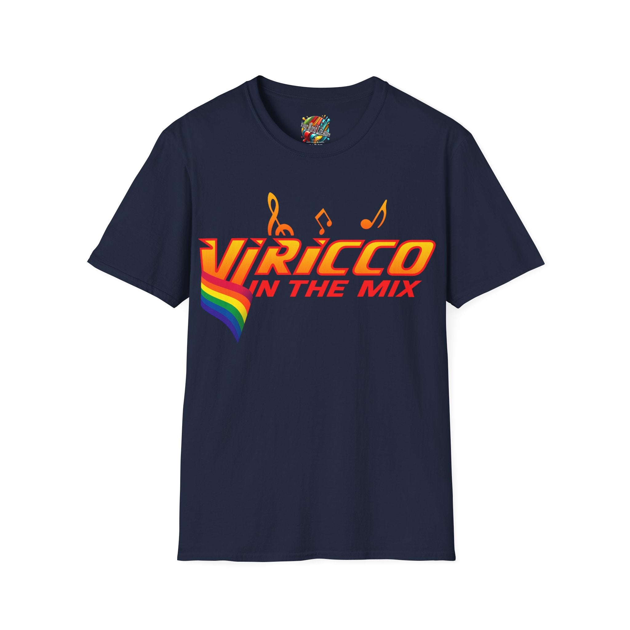 "VJ Ricco"🎤 Pride Edition 🌈  – Branded T-Shirt