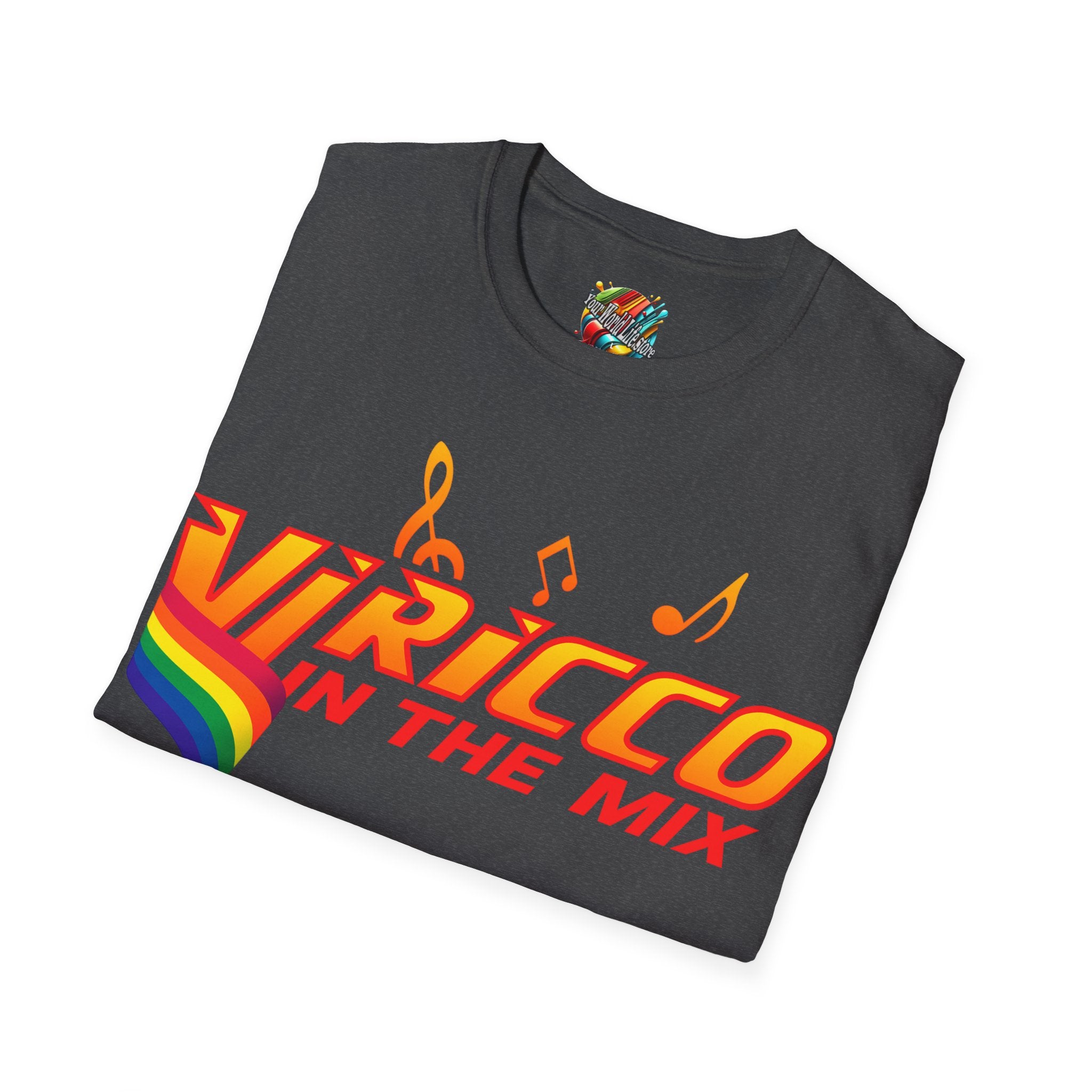 "VJ Ricco"🎤 Pride Edition 🌈  – Branded T-Shirt