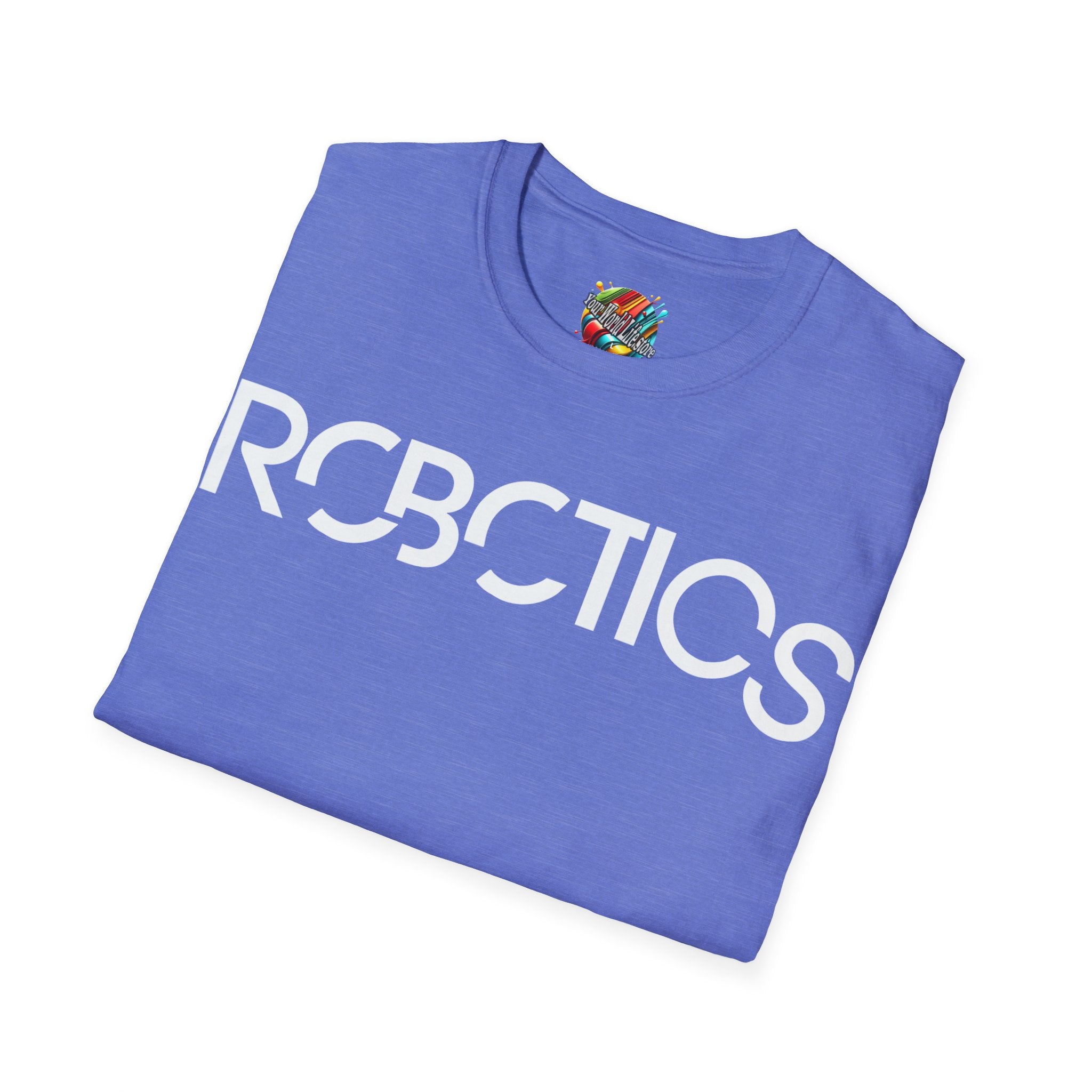 "DJ Robotics" 🤖 ⚡Future Frequencies Logo T-Shirt
