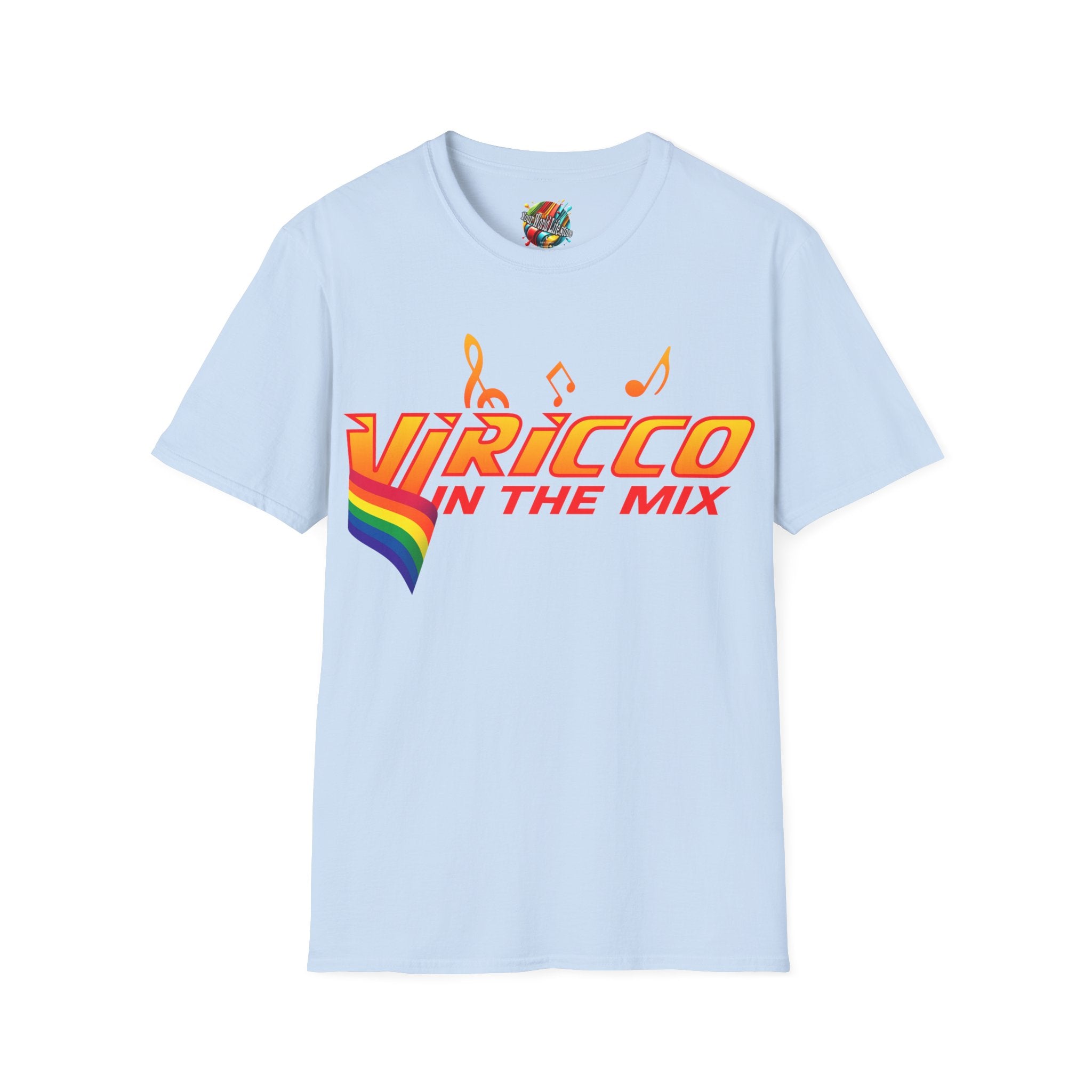 "VJ Ricco"🎤 Pride Edition 🌈  – Branded T-Shirt