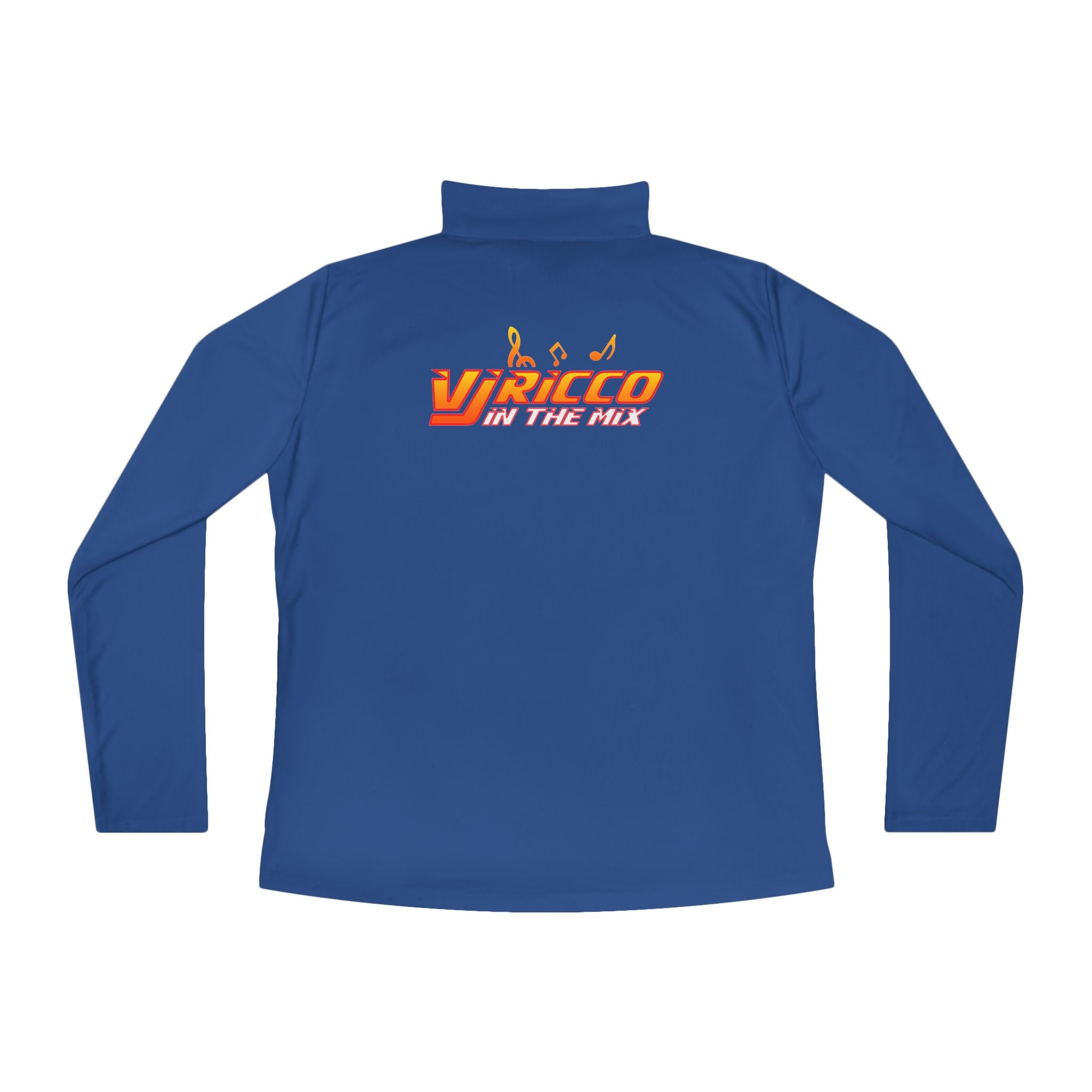 "VJ Ricco"🎤 Custom Unisex Quarter-Zip Pullover – Personalized “IN THE MIX” Style - Athletic fit