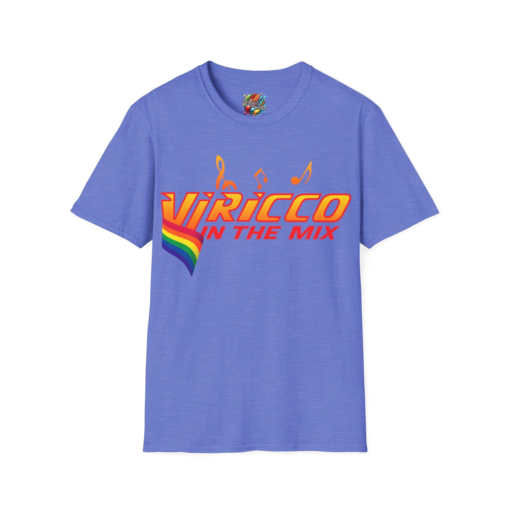 "VJ Ricco"🎤 Pride Edition 🌈  – Branded T-Shirt