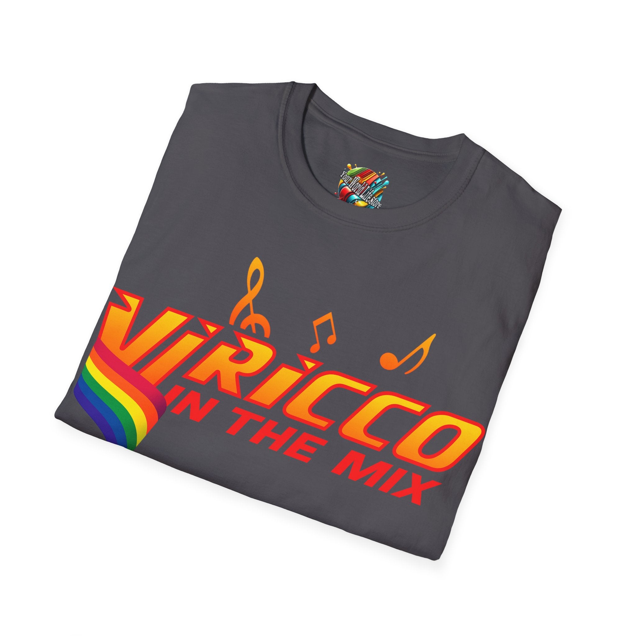 "VJ Ricco"🎤 Pride Edition 🌈  – Branded T-Shirt