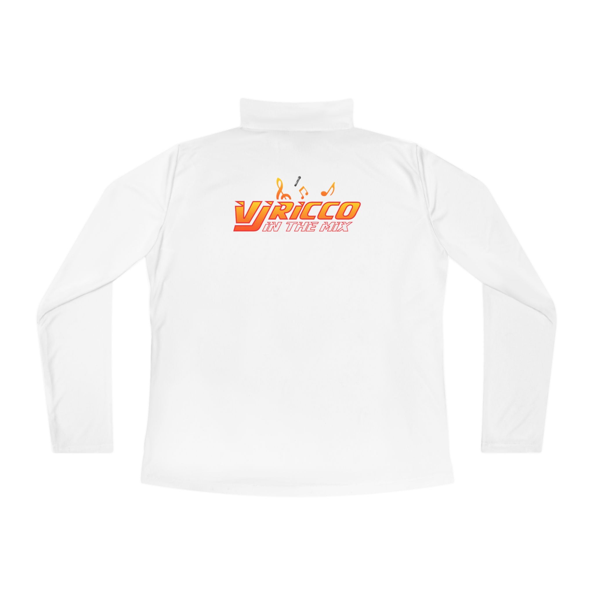 "VJ Ricco"🎤 Custom Unisex Quarter-Zip Pullover – Personalized “IN THE MIX” Style - Athletic fit