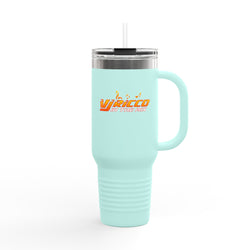 "VJ Ricco"🎤 Insulated Travel Mug - 40oz | Perfect for Music Lovers & On-the-Go Refreshments