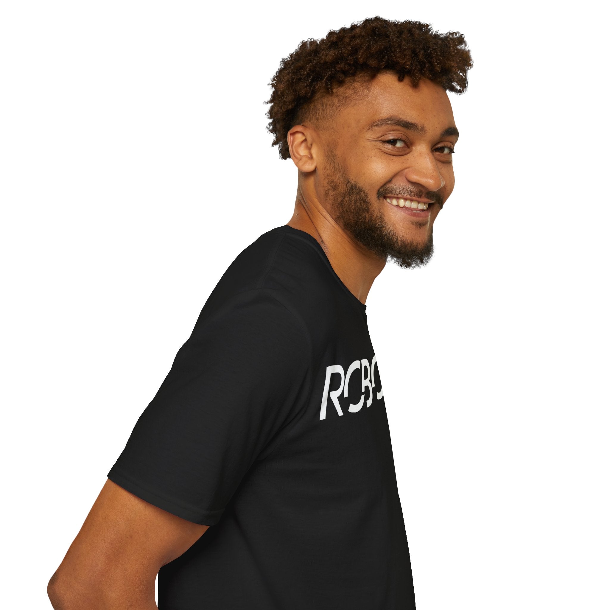 "DJ Robotics" 🤖 ⚡Future Frequencies Logo T-Shirt