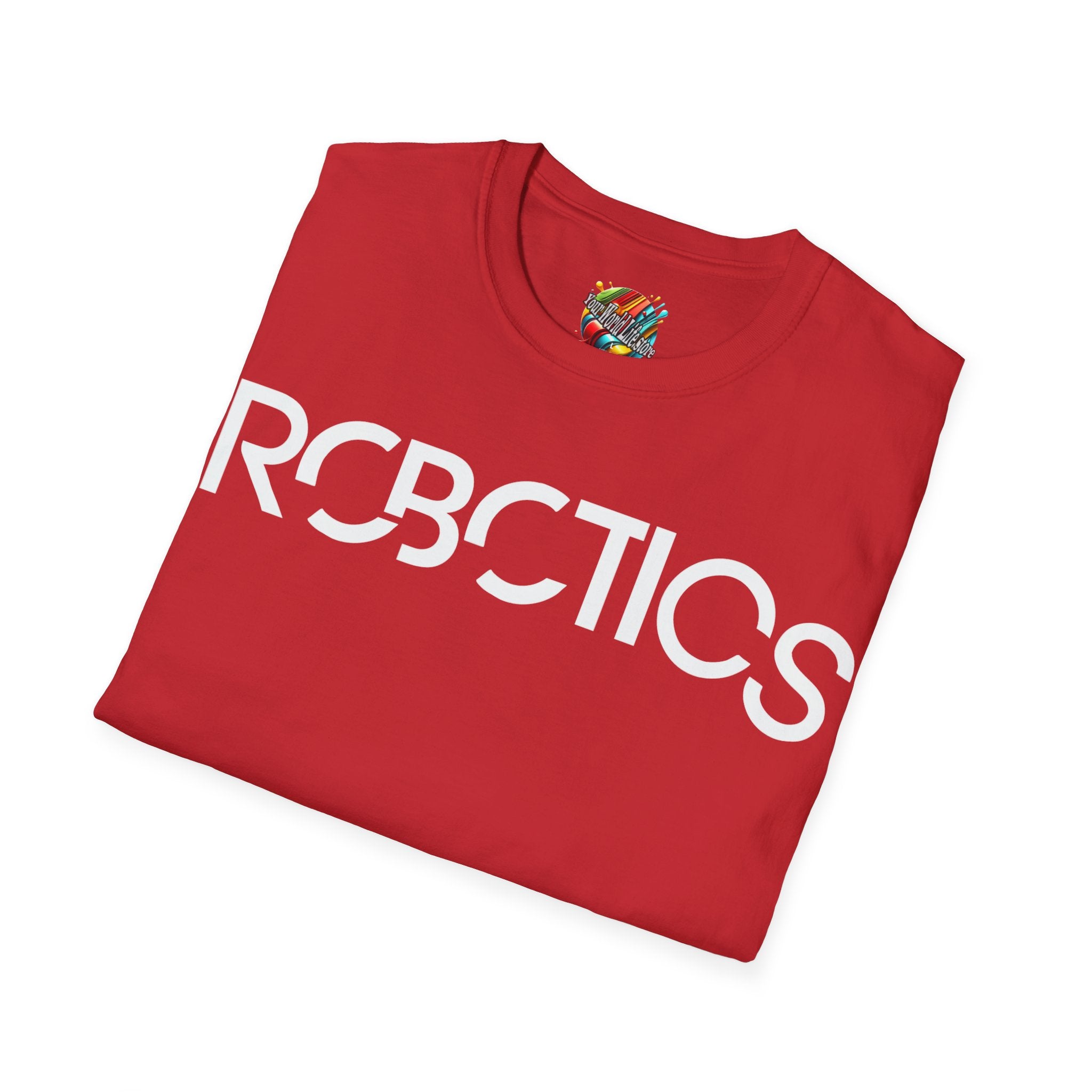 "DJ Robotics" 🤖 ⚡Future Frequencies Logo T-Shirt