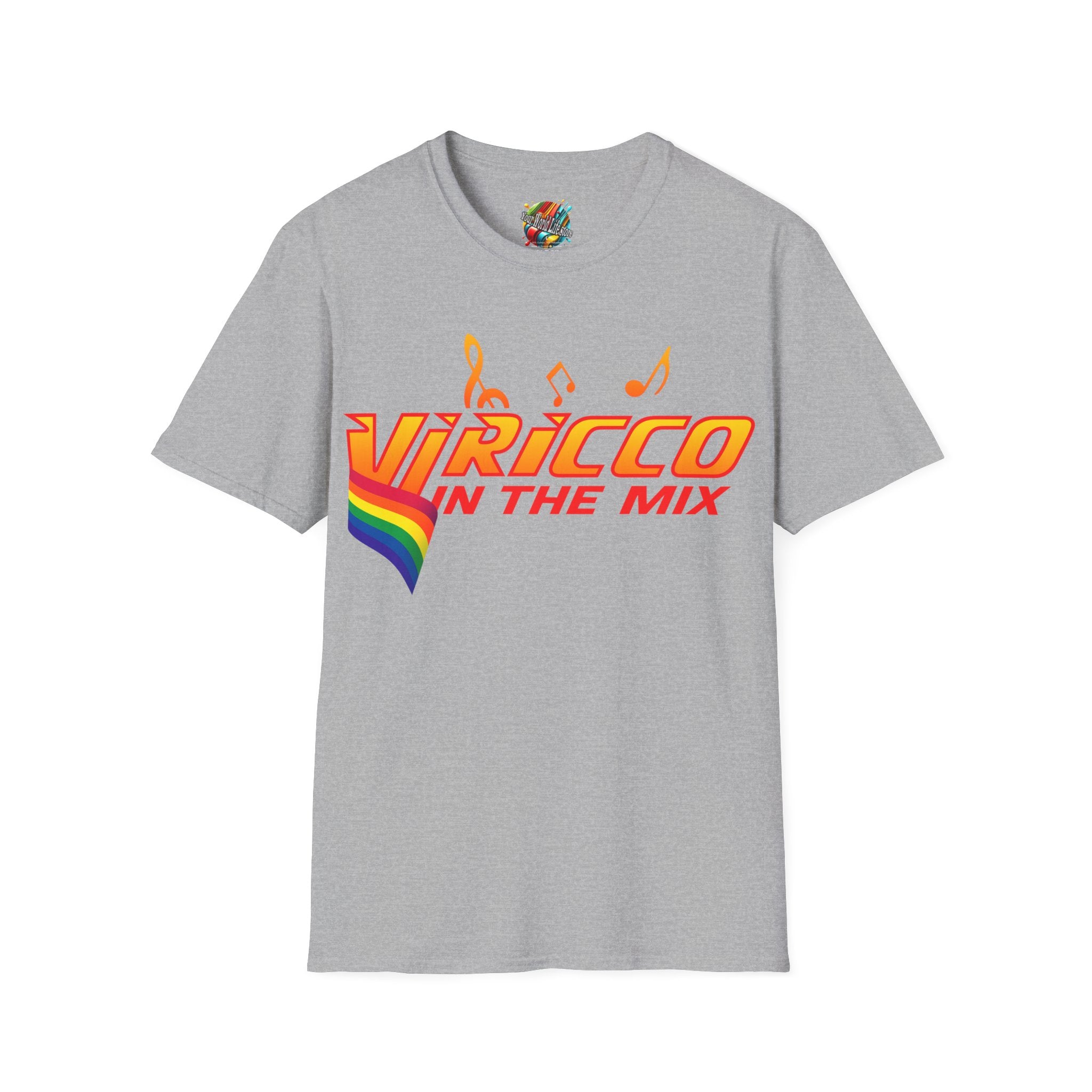 "VJ Ricco"🎤 Pride Edition 🌈  – Branded T-Shirt