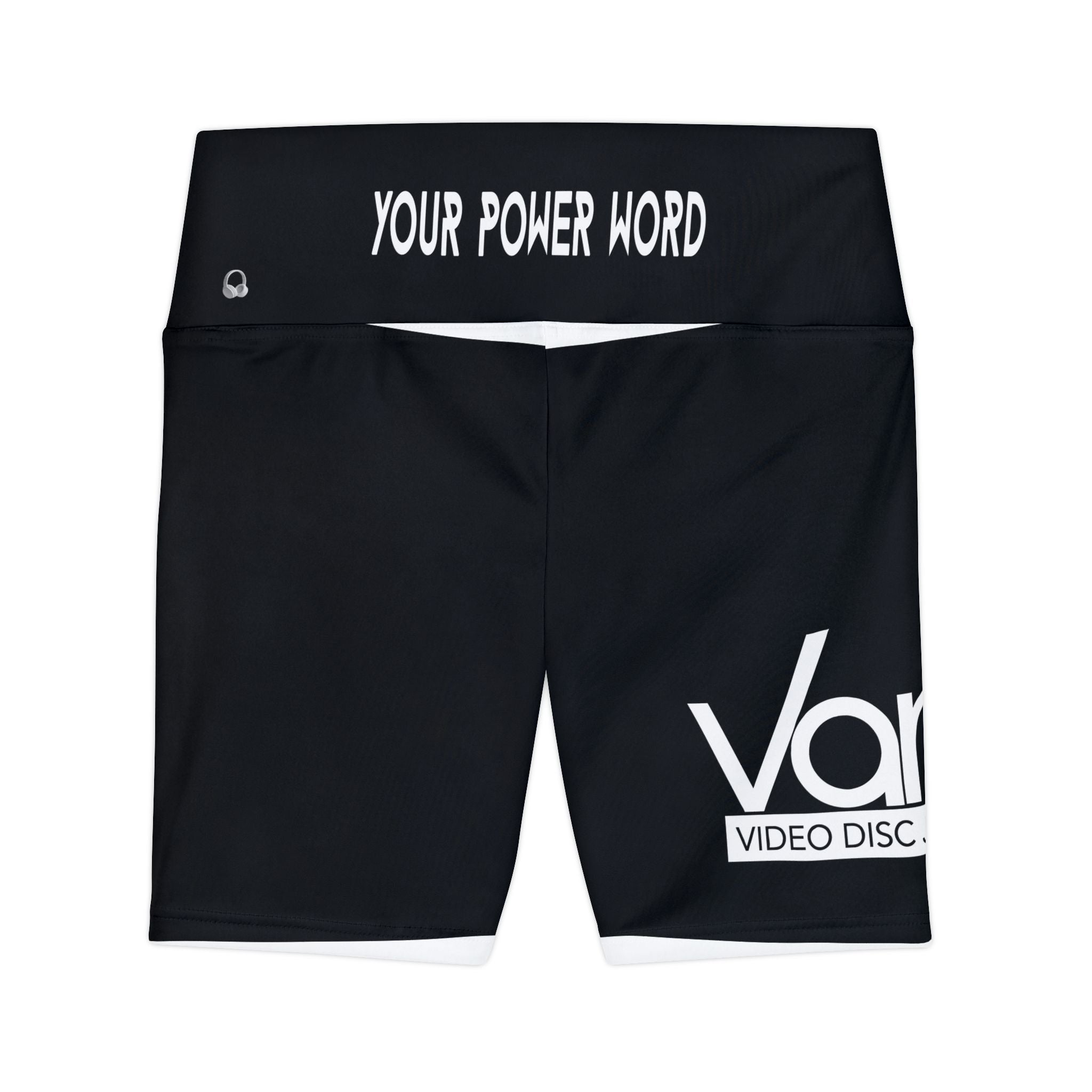 "DJ VAMP" 🎧Signature Women’s Performance Workout Shorts – Bold Moves Only