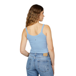 "VJ Ricco"🎤 Women’s Music Vibe Spaghetti Strap Tank – Summer Style, Festival Ready