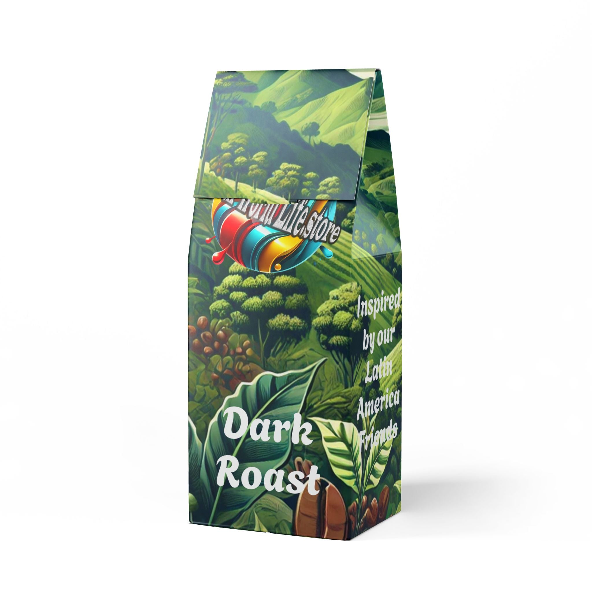 "Your World Life" Bitterroot Coffee Blend – Dark French Roast | Bold, Bittersweet & Roasty