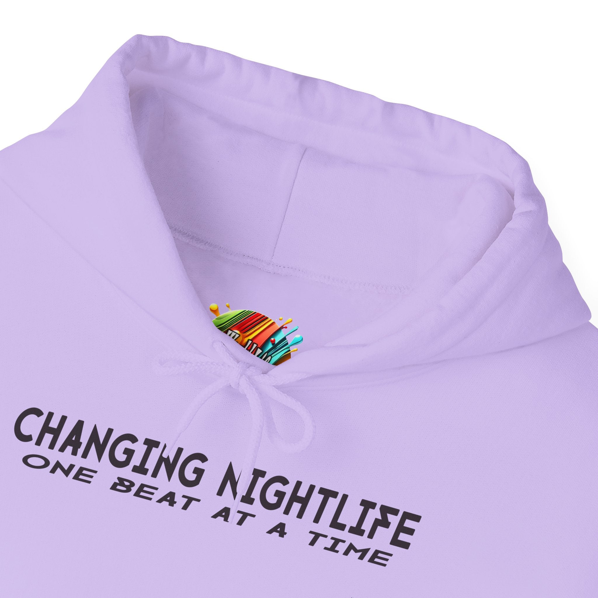 "Nightlife Elements" Customizable Unisex Heavy Blend Hoodie – Personalize w/Power Word