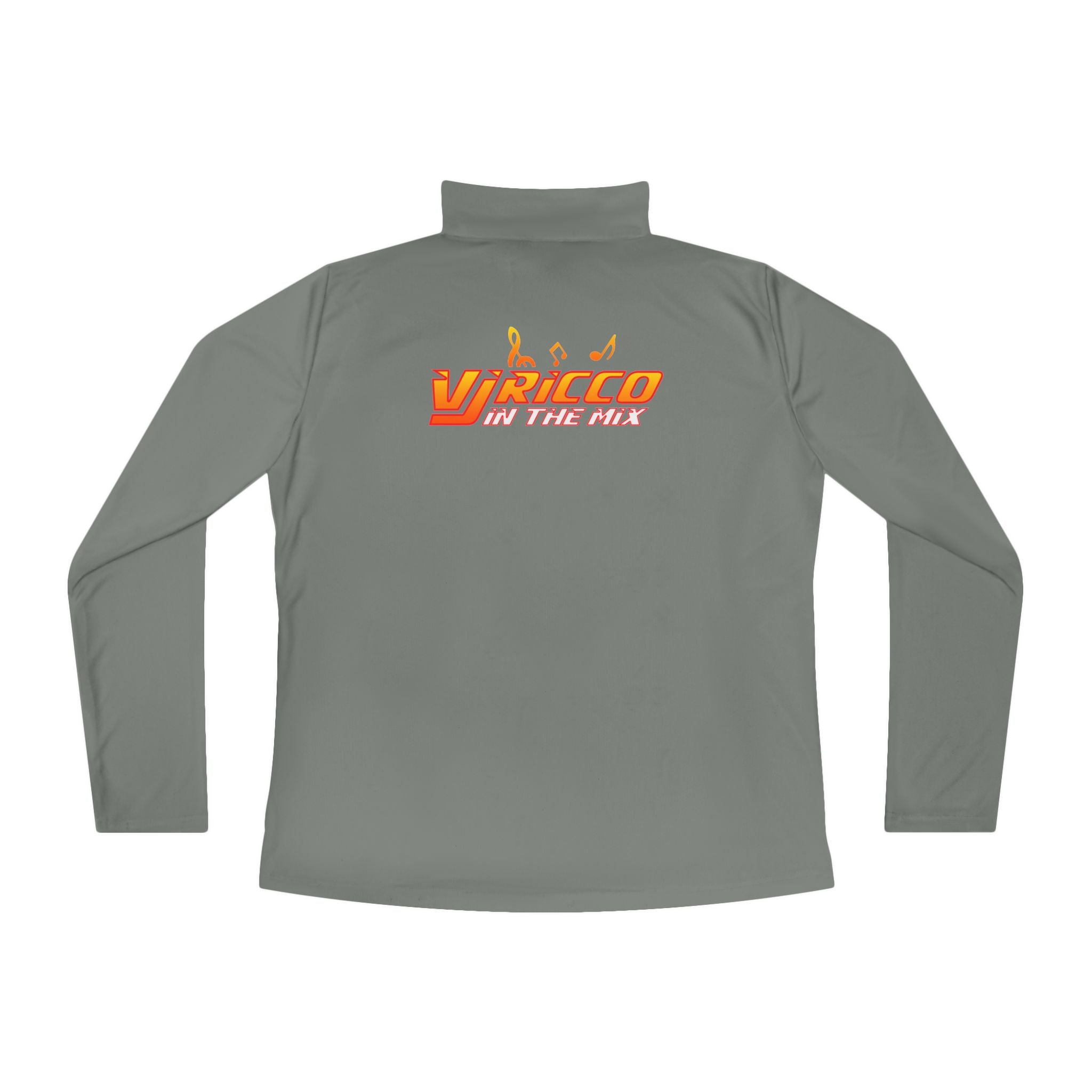 "VJ Ricco"🎤 Custom Unisex Quarter-Zip Pullover – Personalized “IN THE MIX” Style - Athletic fit
