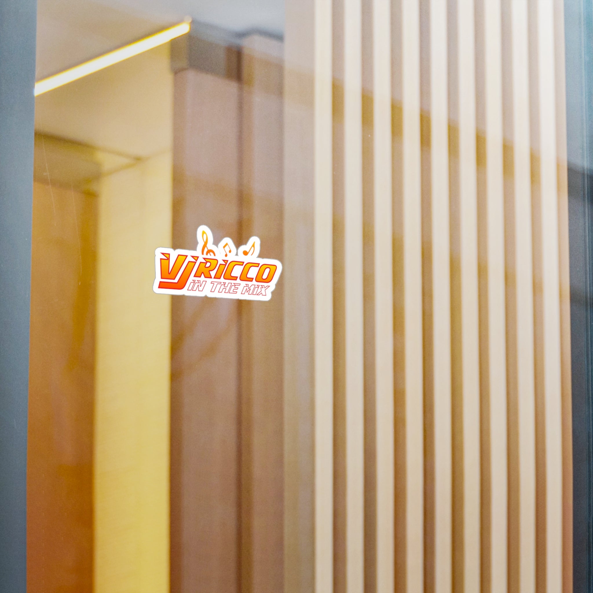 "VJ Ricco"🎤 Kiss-Cut Vinyl Decals