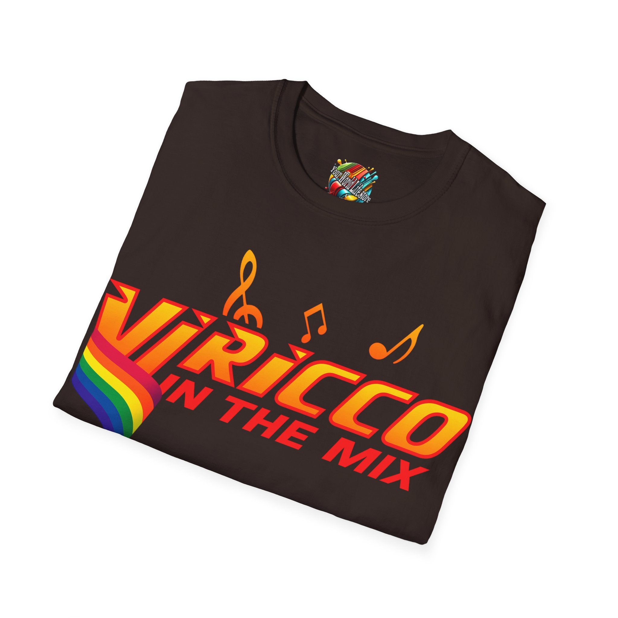 "VJ Ricco"🎤 Pride Edition 🌈  – Branded T-Shirt