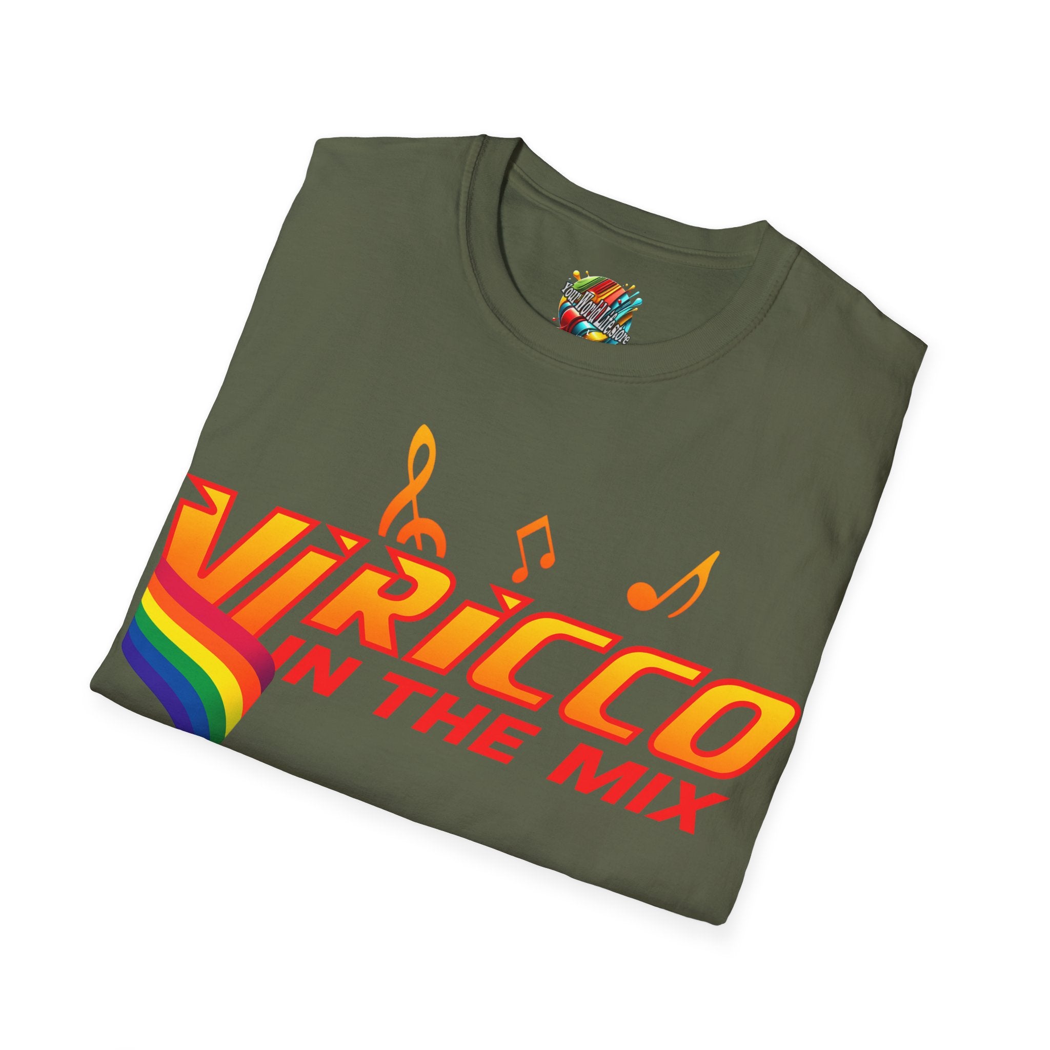"VJ Ricco"🎤 Pride Edition 🌈  – Branded T-Shirt