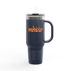 "VJ Ricco"🎤 Insulated Travel Mug - 40oz | Perfect for Music Lovers & On-the-Go Refreshments