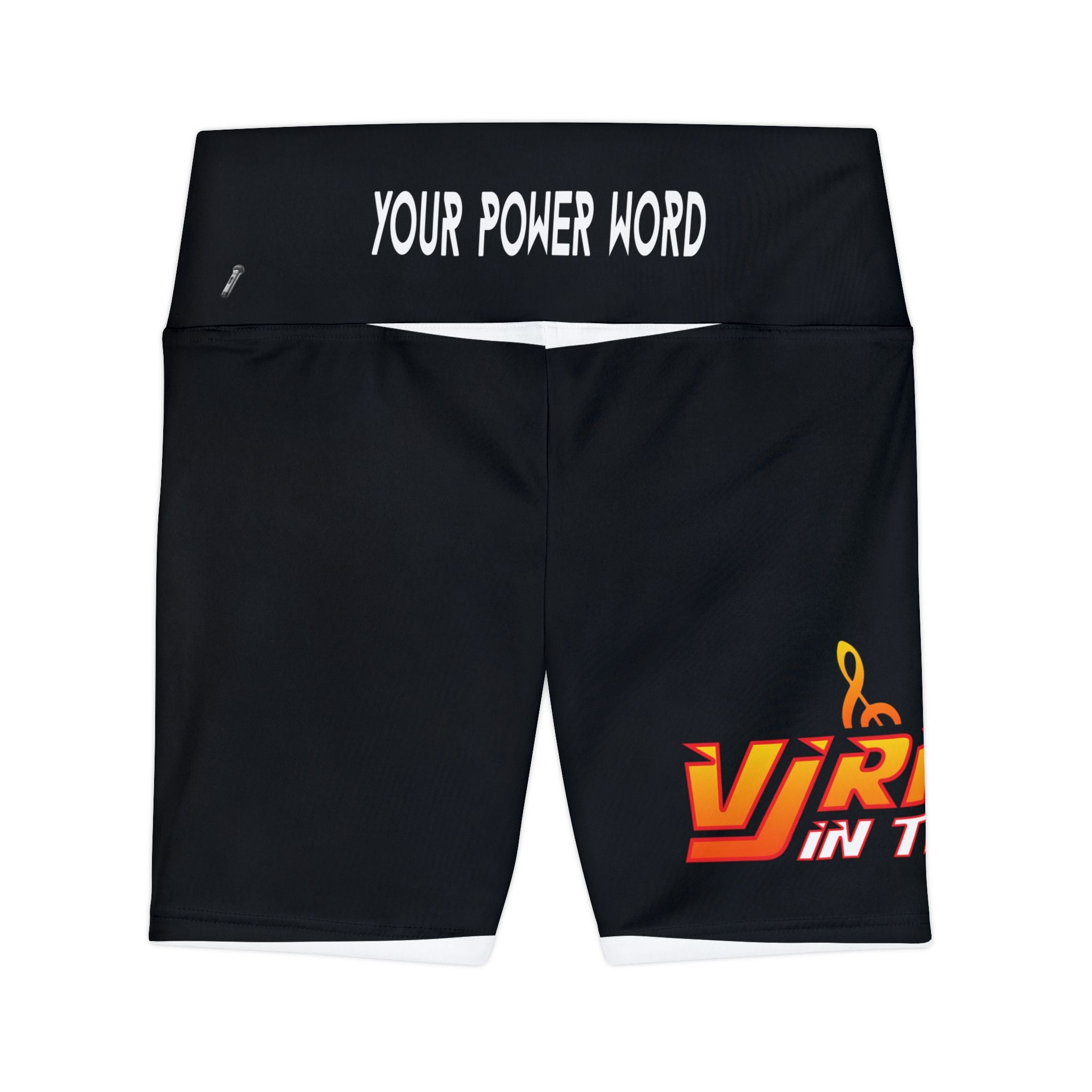 "VJ Ricco"🎤 Signature Women’s Performance Workout Shorts – Bold Moves Only