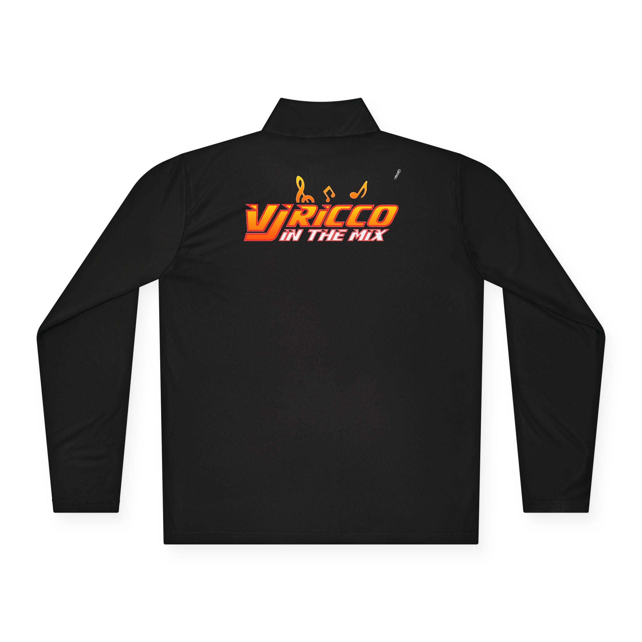 "VJ Ricco"🎤 Custom Unisex Quarter-Zip Pullover – Personalized “IN THE MIX” Style