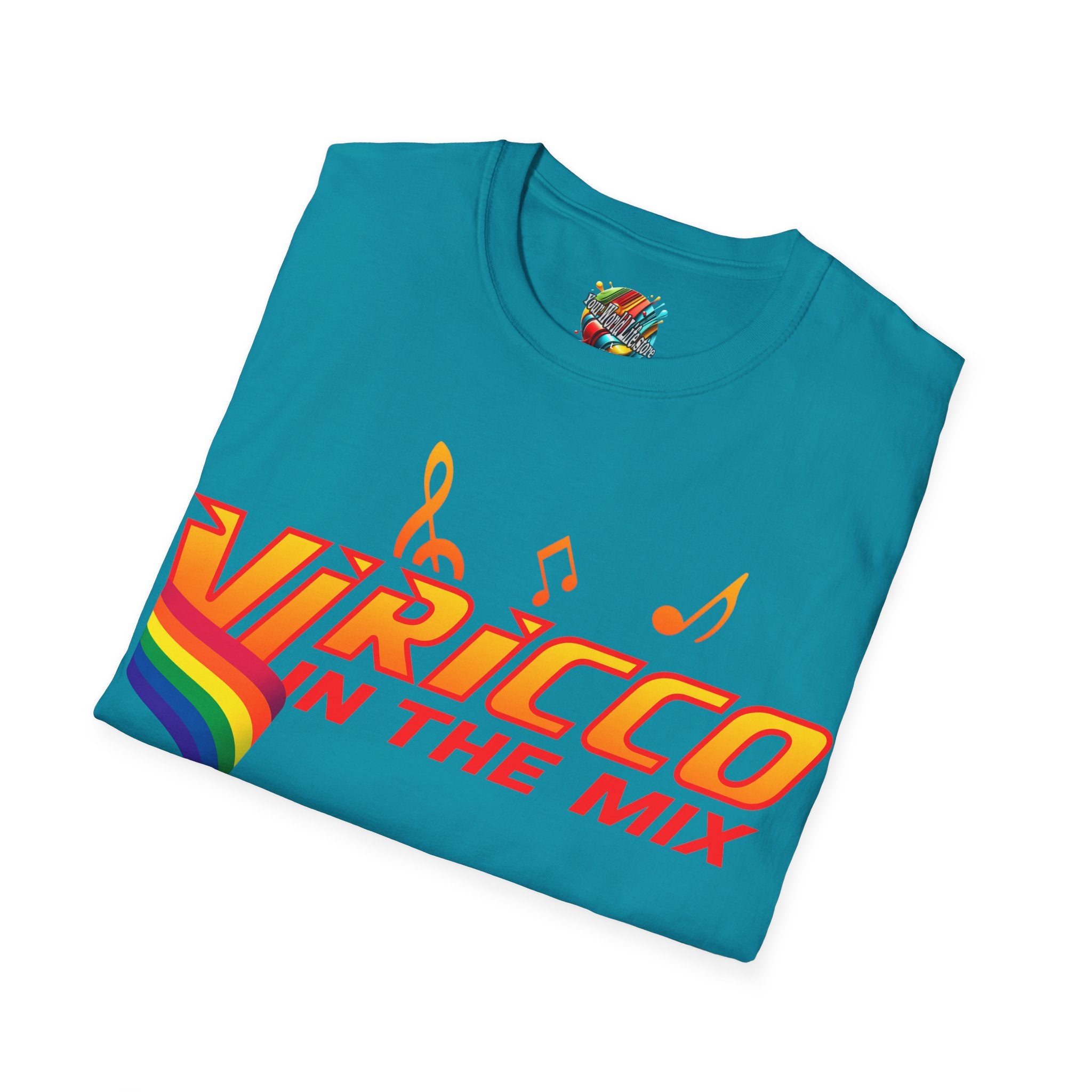 "VJ Ricco"🎤 Pride Edition 🌈  – Branded T-Shirt