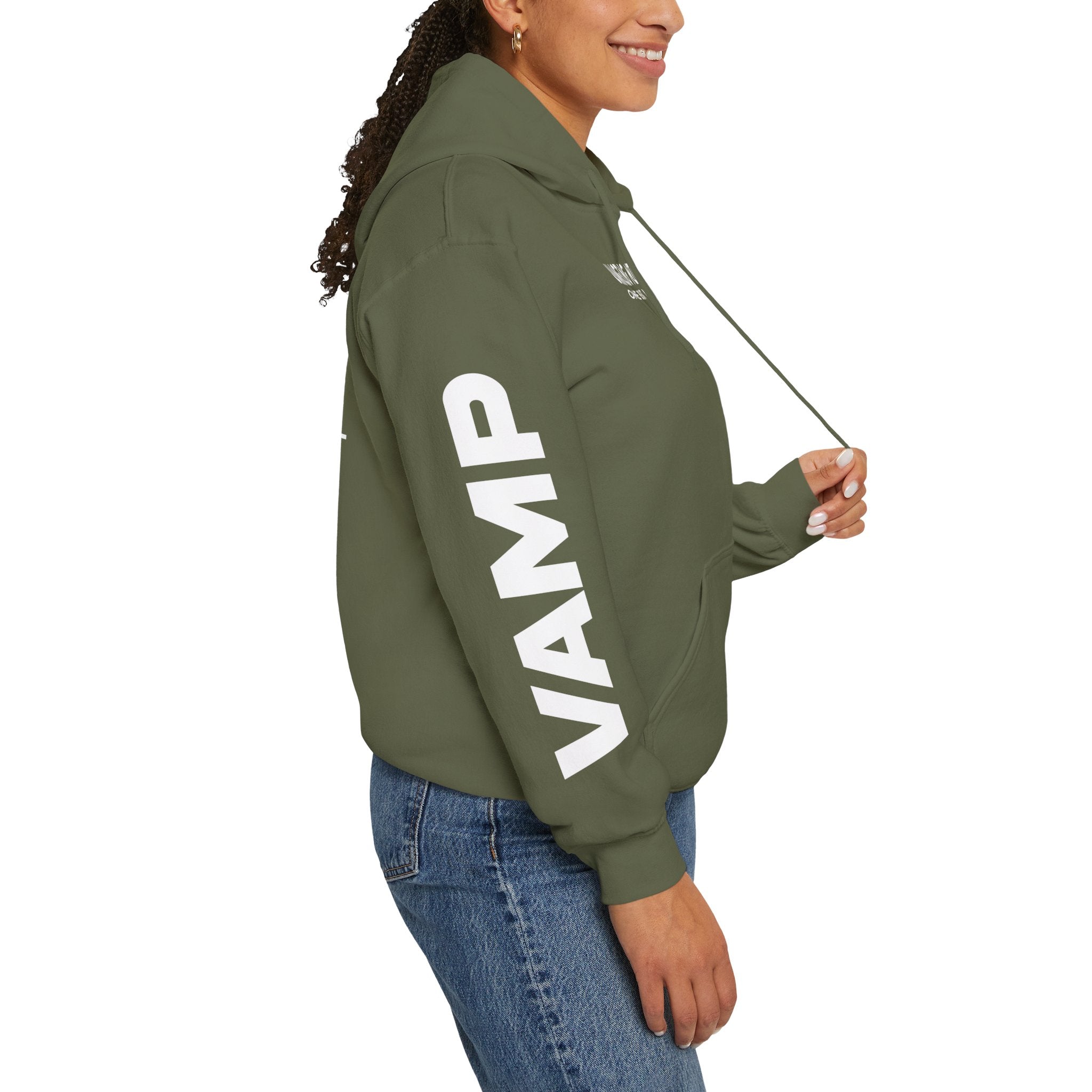 "Nightlife Elements" Customizable Unisex Heavy Blend Hoodie – Personalize w/Power Word