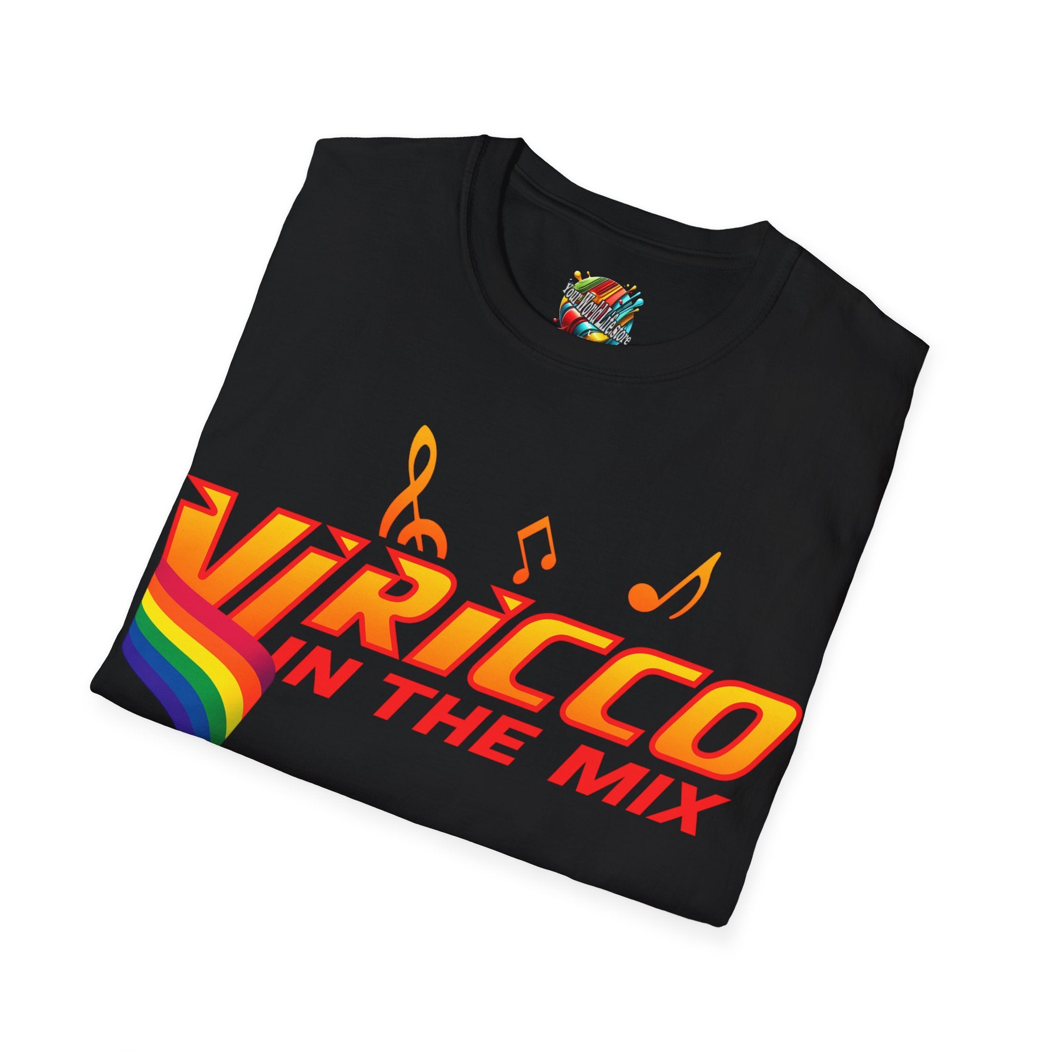 "VJ Ricco"🎤 Pride Edition 🌈  – Branded T-Shirt