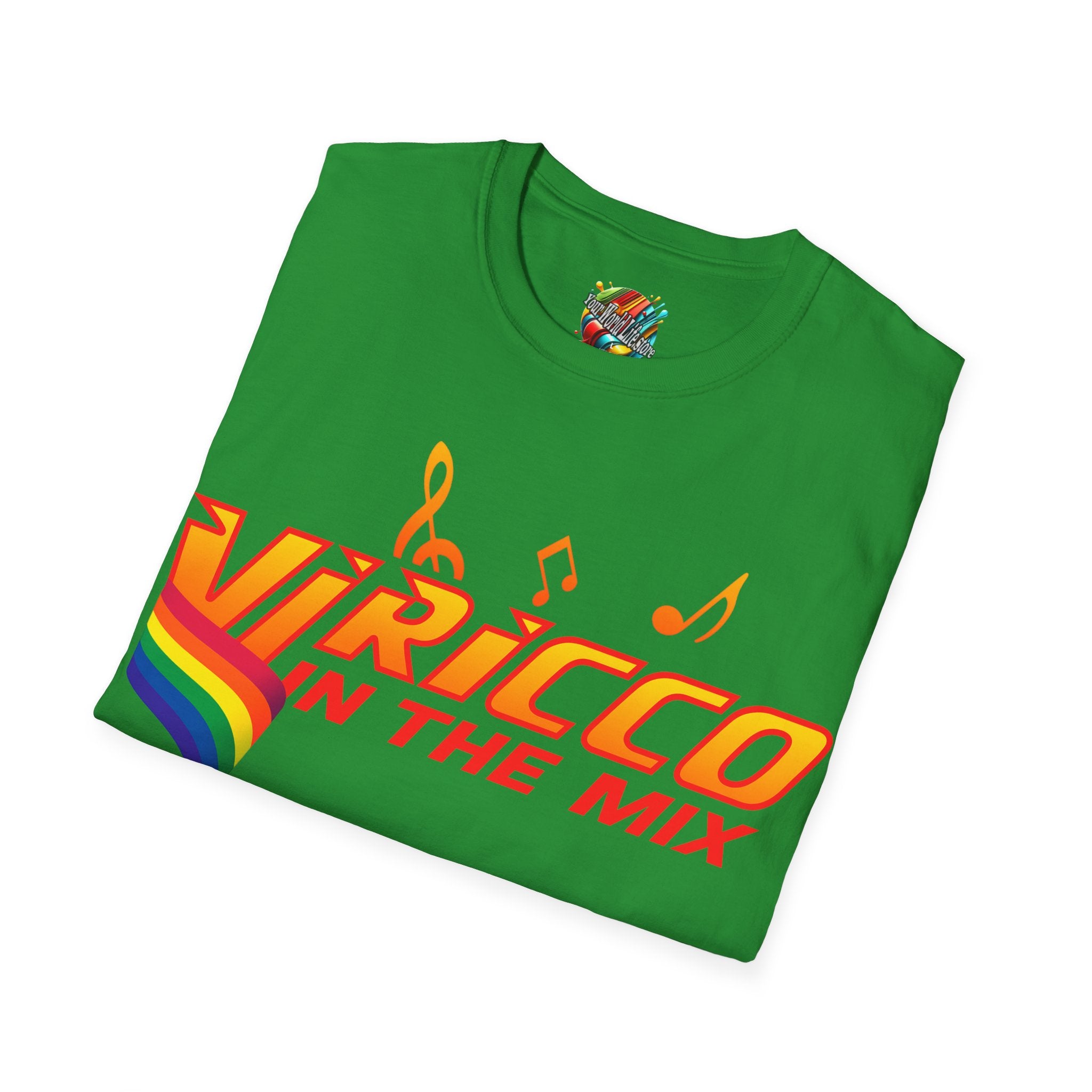 "VJ Ricco"🎤 Pride Edition 🌈  – Branded T-Shirt