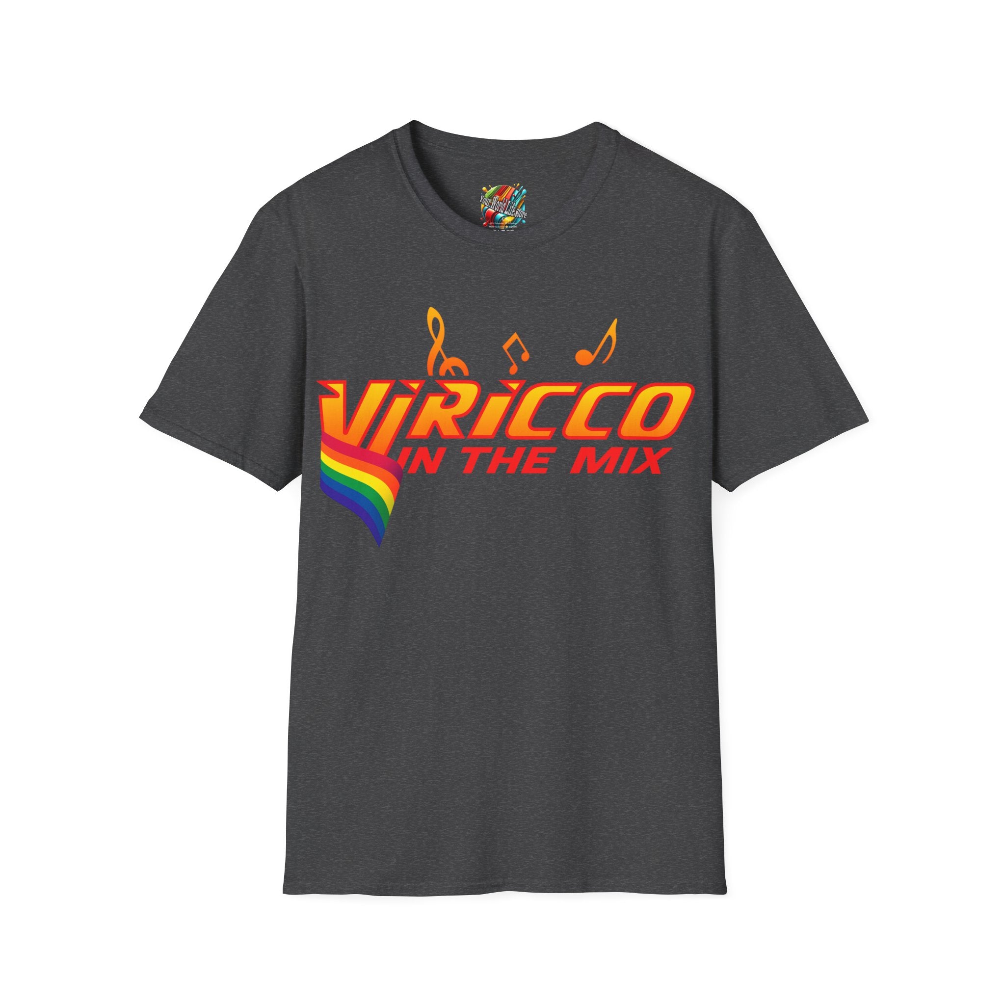 "VJ Ricco"🎤 Pride Edition 🌈  – Branded T-Shirt