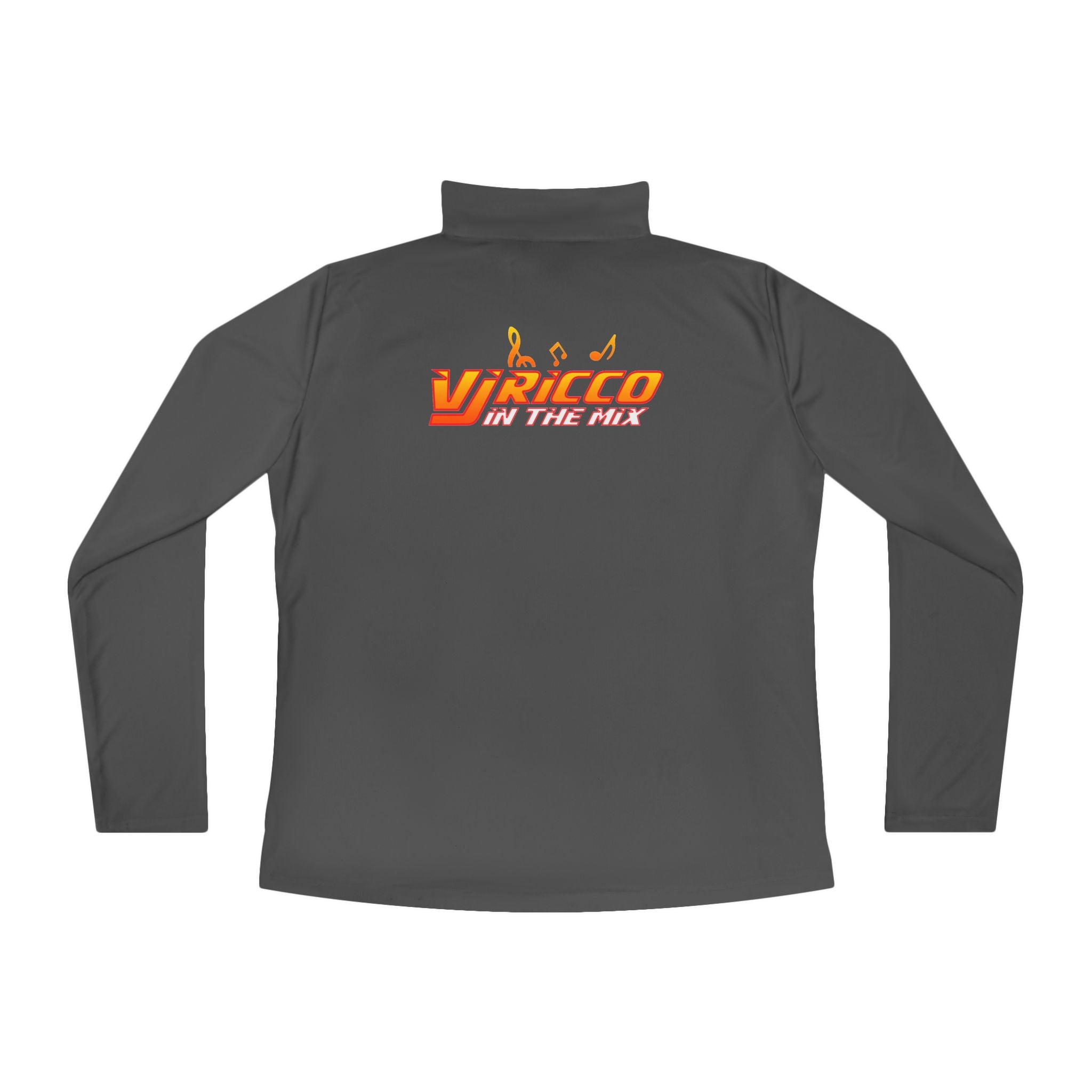 "VJ Ricco"🎤 Custom Unisex Quarter-Zip Pullover – Personalized “IN THE MIX” Style - Athletic fit