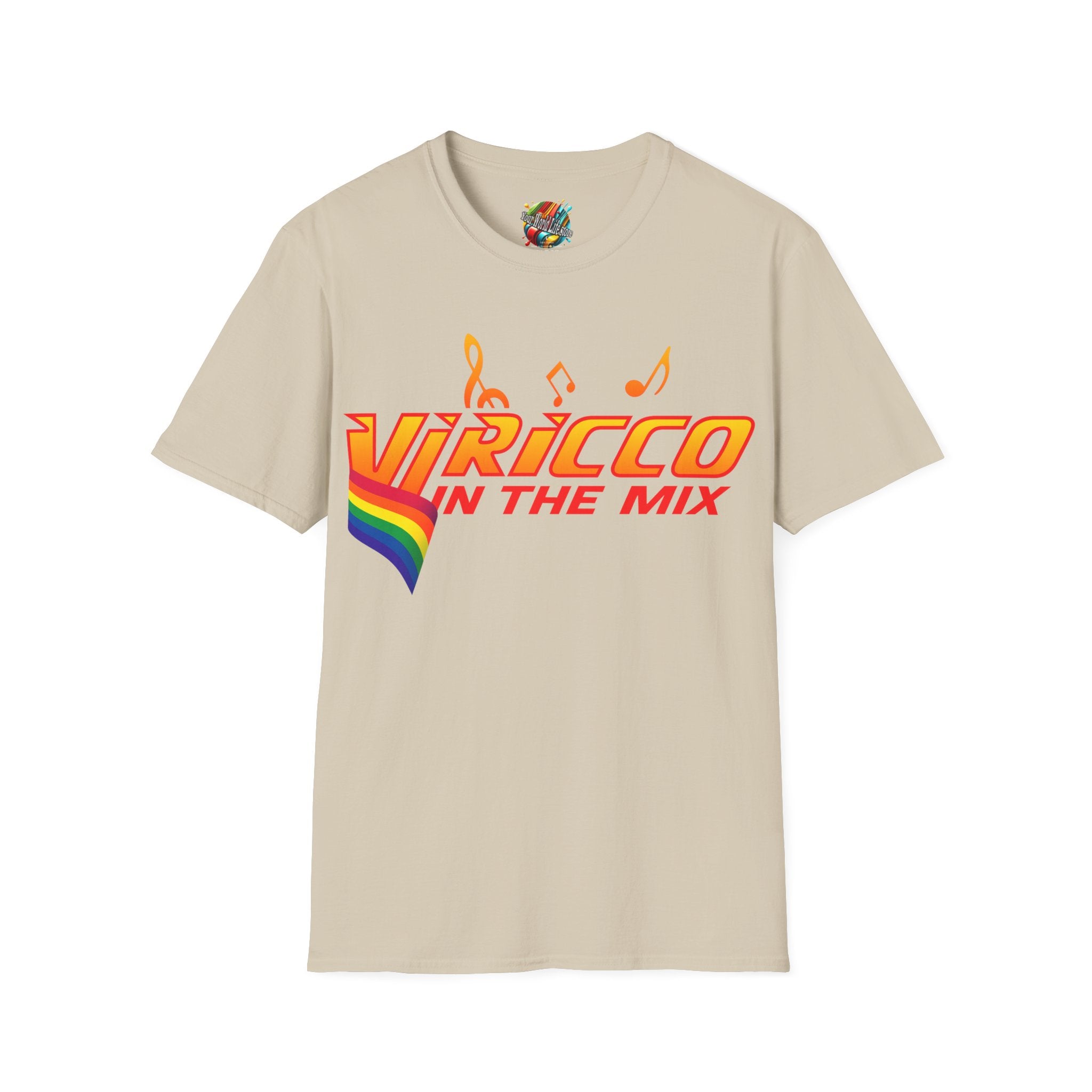 "VJ Ricco"🎤 Pride Edition 🌈  – Branded T-Shirt