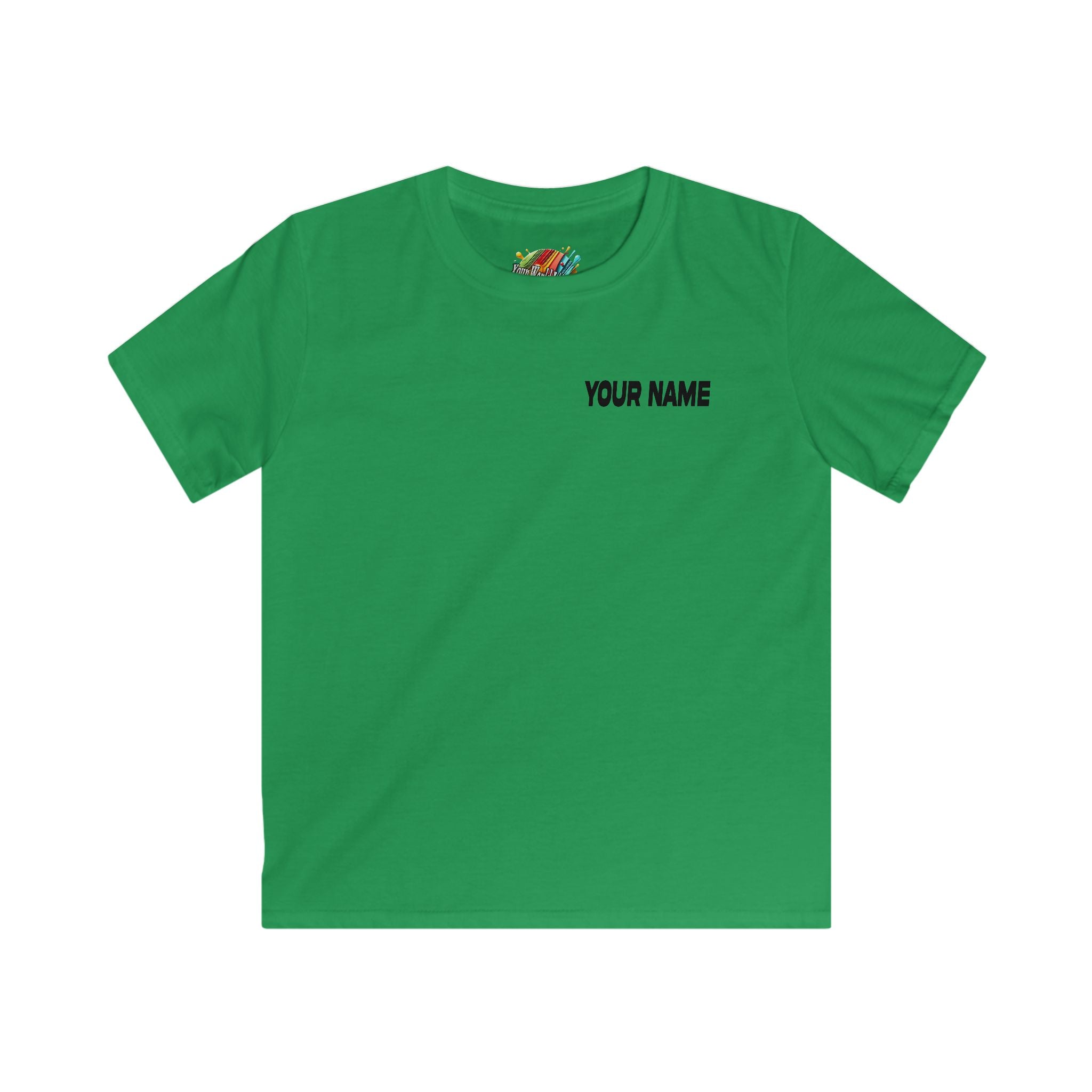 "Your World Life" Kids 🎧 "Feel the Drop" DJ Vibe Tee – Custom Music-Inspired Comfort & Style