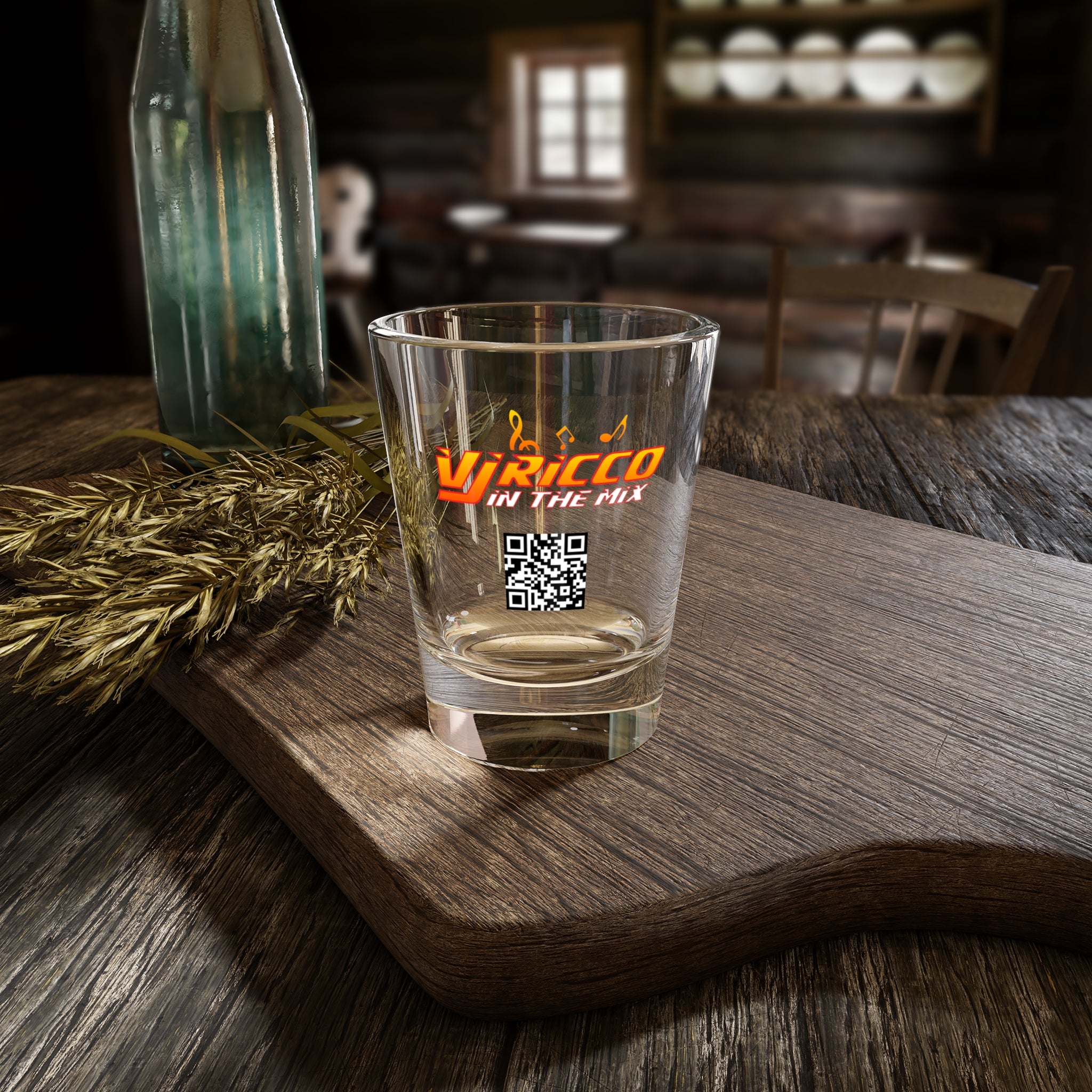"VJ Ricco"🎤 Shot Glass, 1.5oz