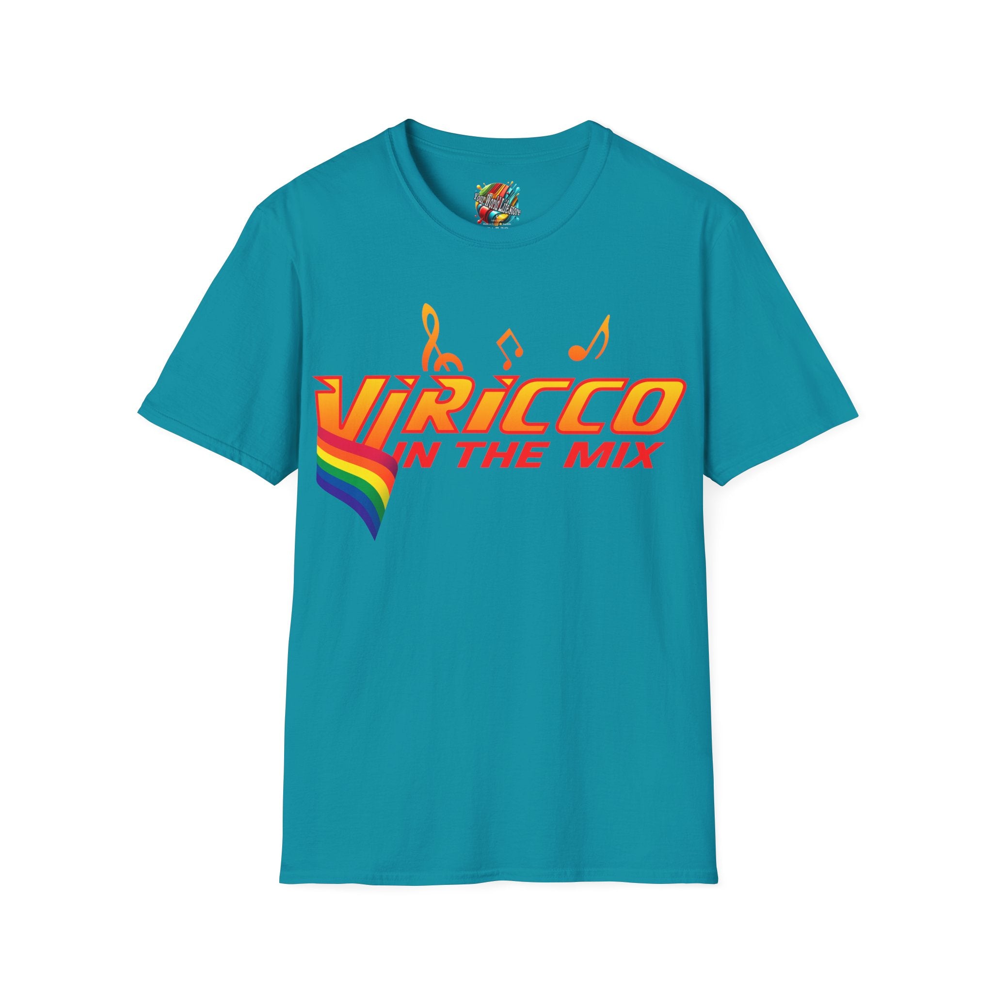 "VJ Ricco"🎤 Pride Edition 🌈  – Branded T-Shirt