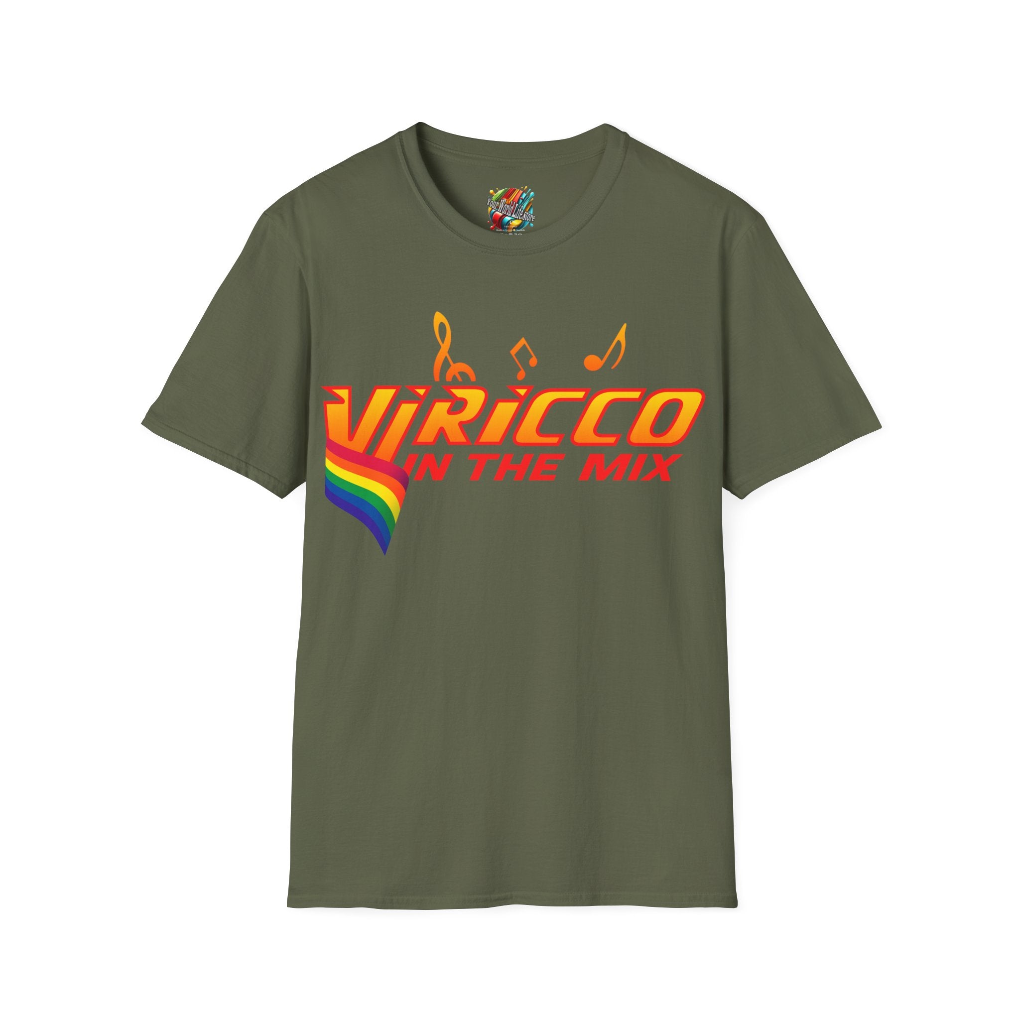 "VJ Ricco"🎤 Pride Edition 🌈  – Branded T-Shirt
