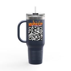 "VJ Ricco"🎤 Insulated Travel Mug - 40oz | Perfect for Music Lovers & On-the-Go Refreshments