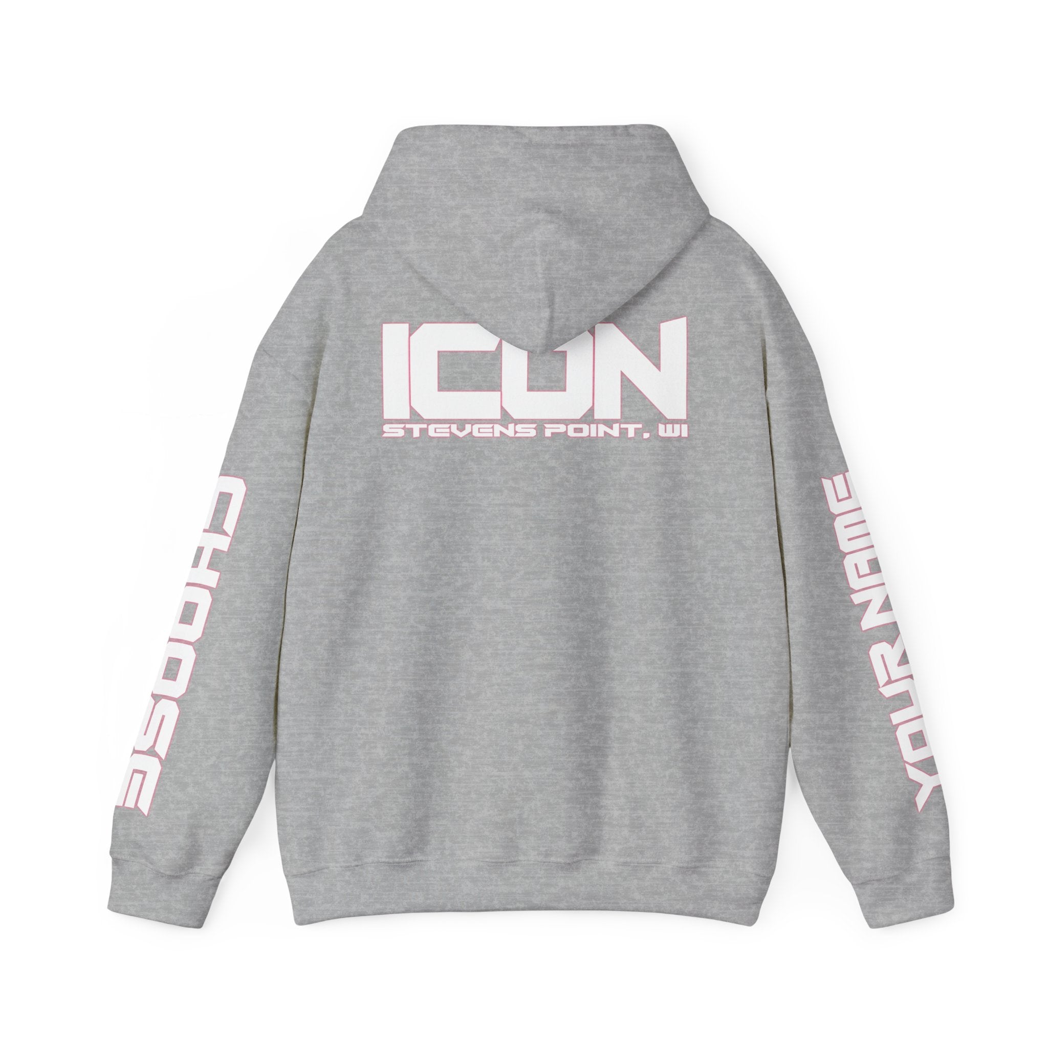 ICON Unisex Hoodie – Casual & Stylish Sweatshirt - Customizable