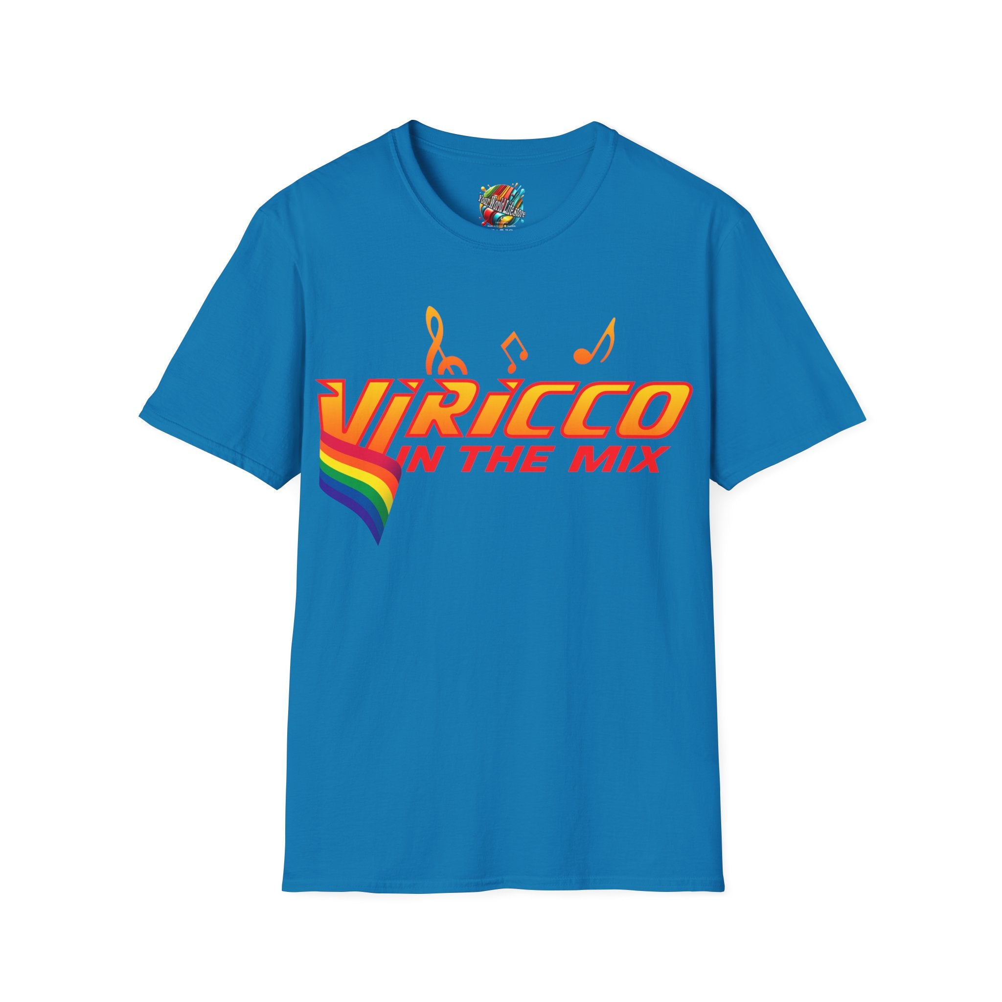 "VJ Ricco"🎤 Pride Edition 🌈  – Branded T-Shirt