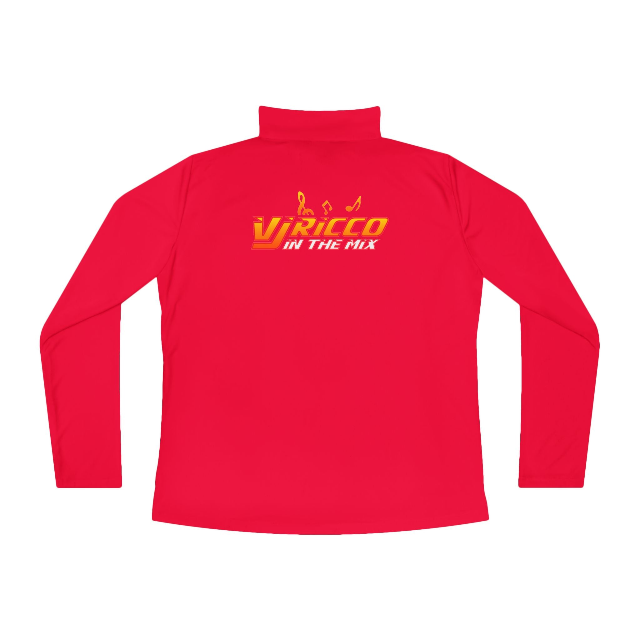 "VJ Ricco"🎤 Custom Unisex Quarter-Zip Pullover – Personalized “IN THE MIX” Style - Athletic fit