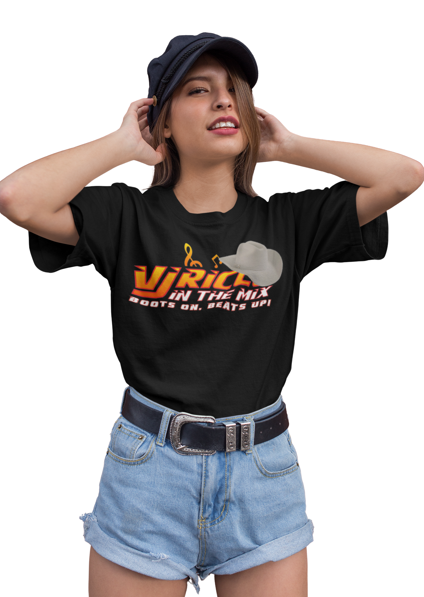 "VJ Ricco"🎤 Country Edition 🤠  – Branded T-Shirt