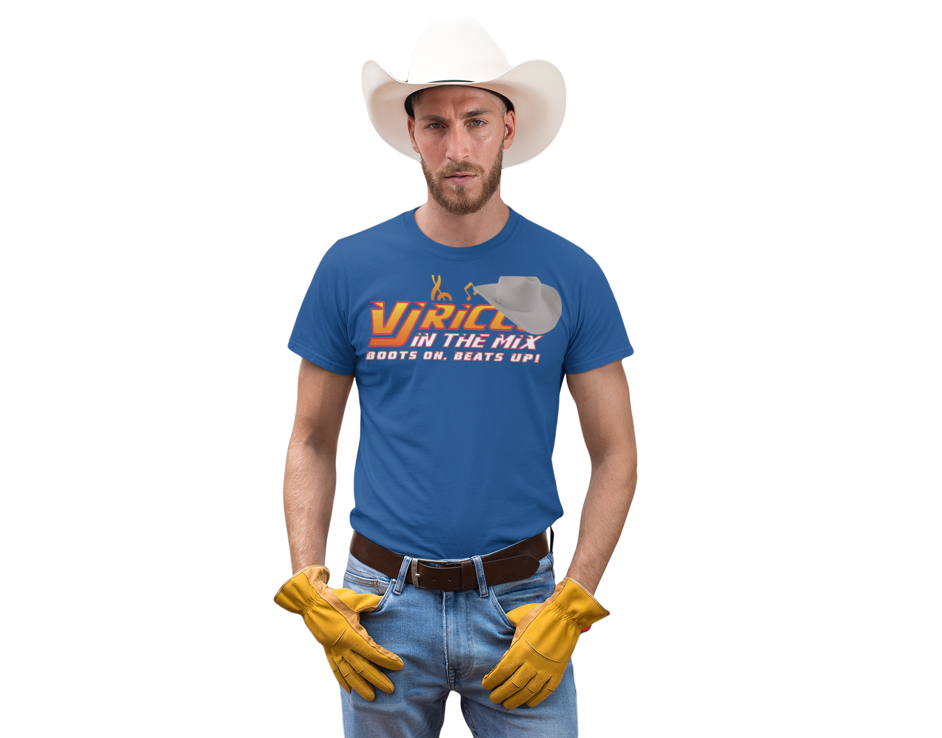 "VJ Ricco"🎤 Country Edition 🤠  – Branded T-Shirt