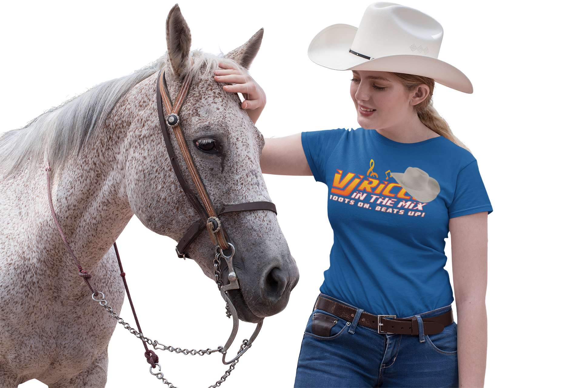 "VJ Ricco"🎤 Country Edition 🤠  – Branded T-Shirt