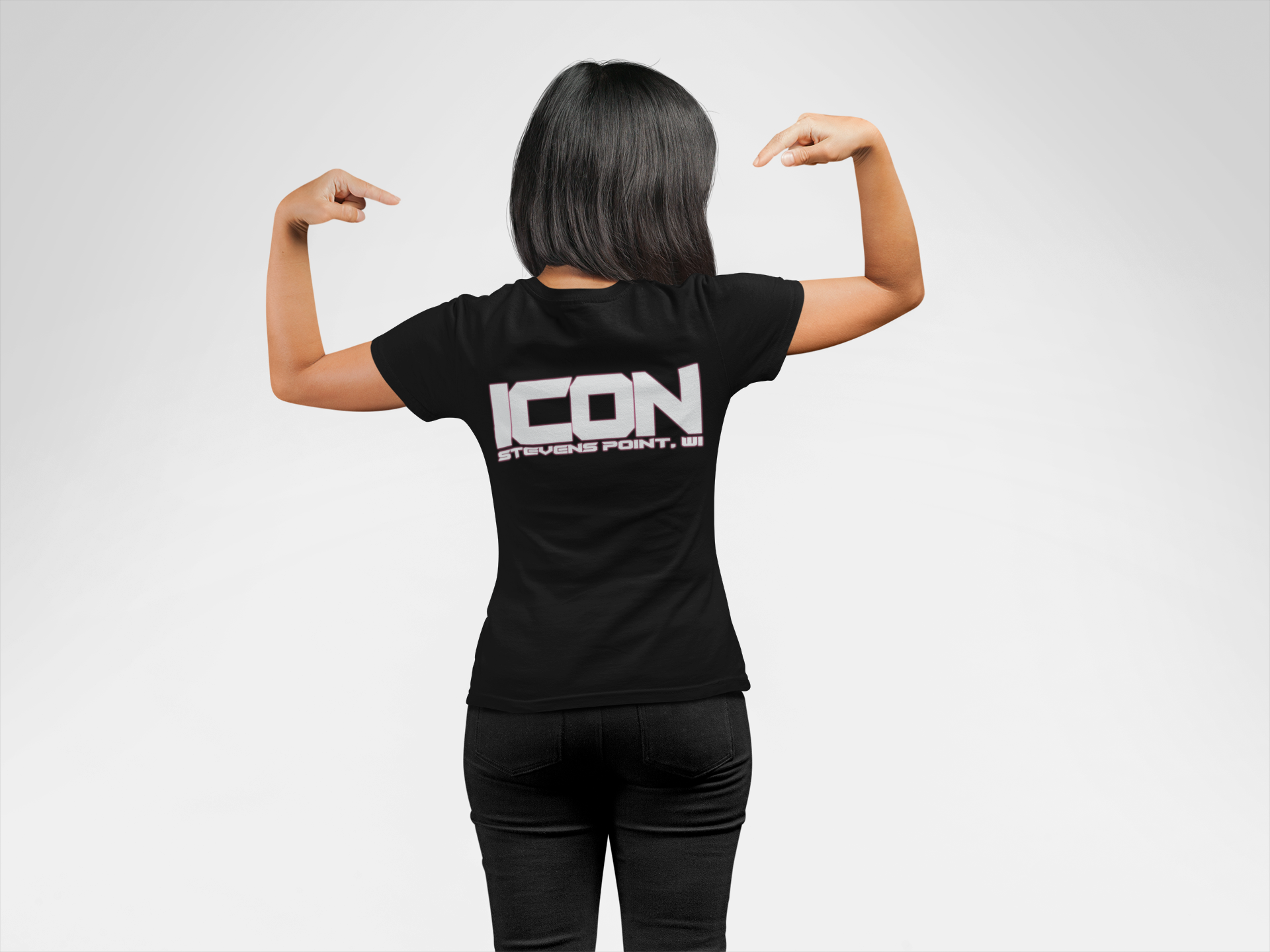 ICON Logo Tee (Back) – Your destination on your back.