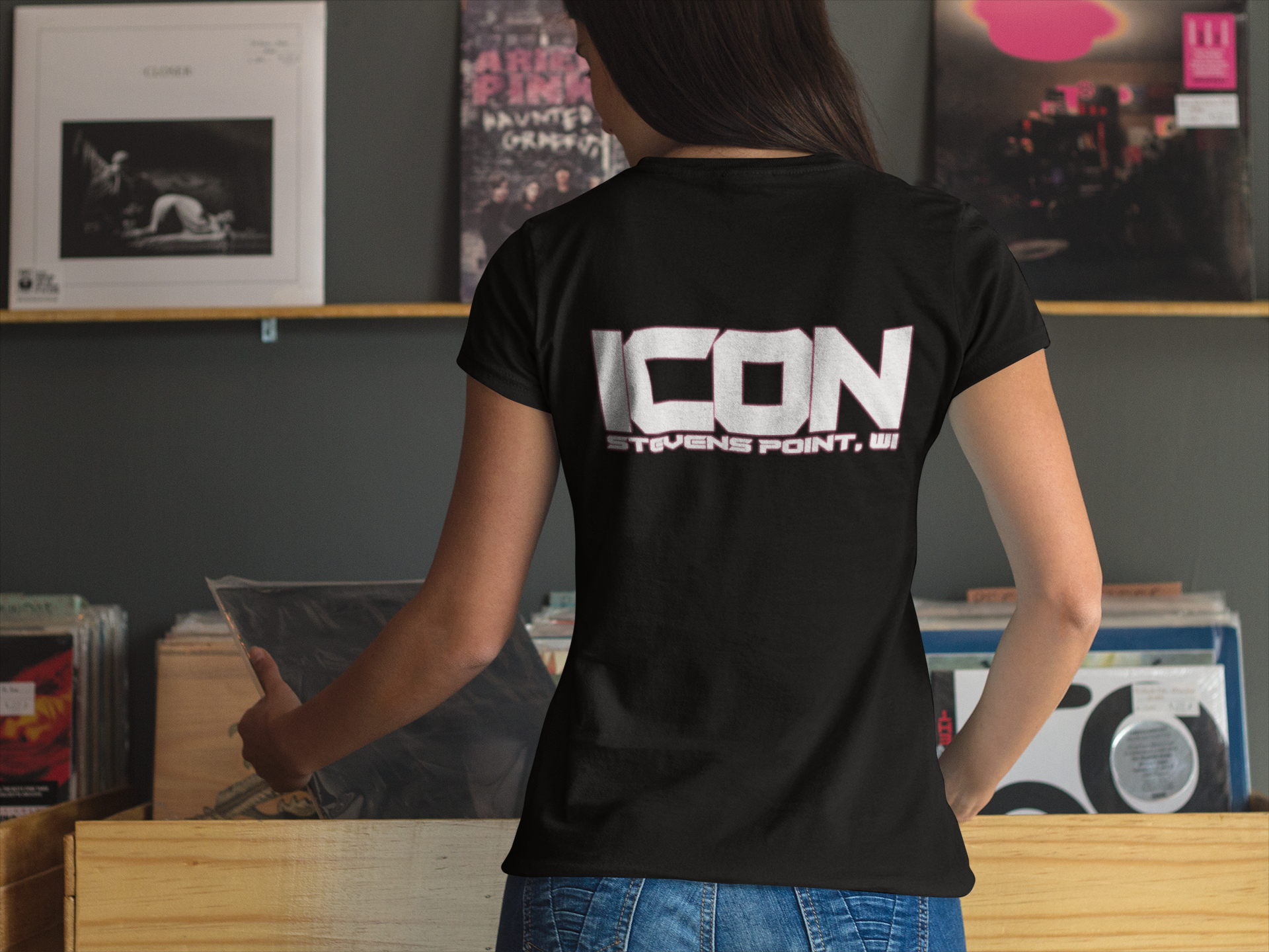 ICON Logo Tee (Back) – Your destination on your back.