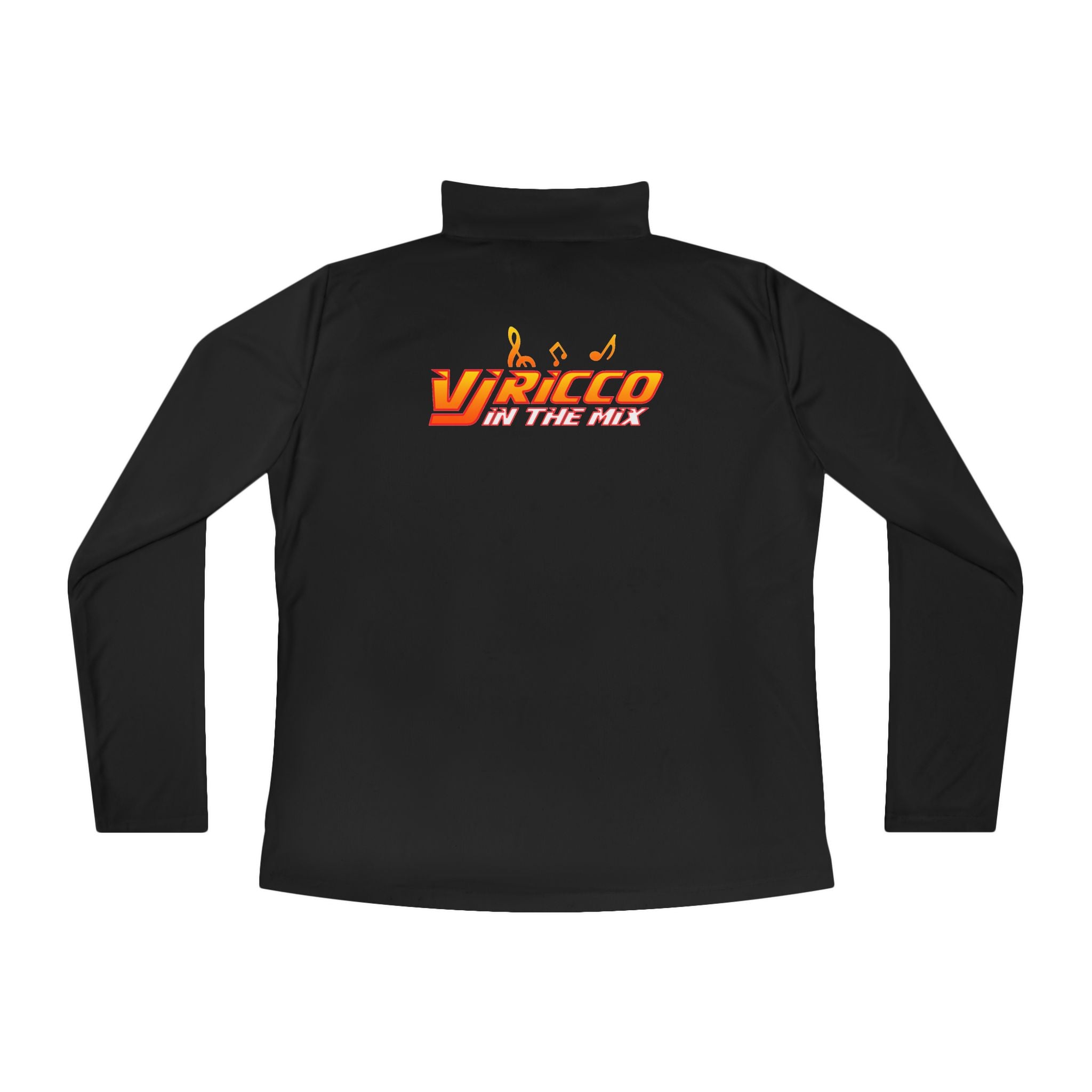 "VJ Ricco"🎤 Custom Unisex Quarter-Zip Pullover – Personalized “IN THE MIX” Style - Athletic fit