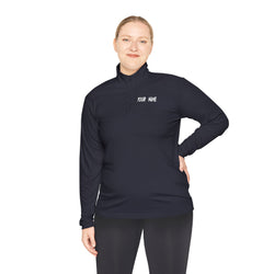 "VJ Ricco"🎤 Custom Unisex Quarter-Zip Pullover – Personalized “IN THE MIX” Style