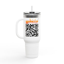 "VJ Ricco"🎤 Insulated Travel Mug - 40oz | Perfect for Music Lovers & On-the-Go Refreshments