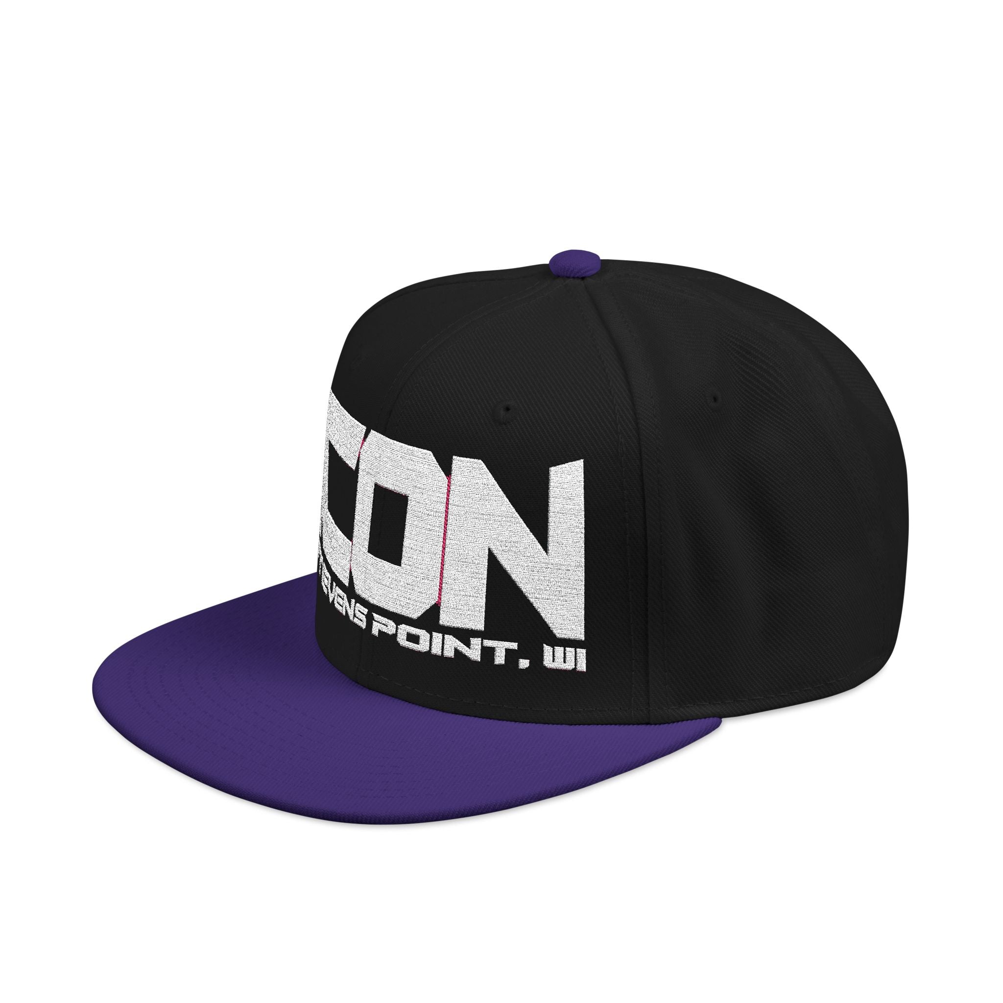 ICON - Stylish Snapback Hat (Embroidery,) Trendy Cap for Men and Women, Perfect for Casual Wear, Streetwear,