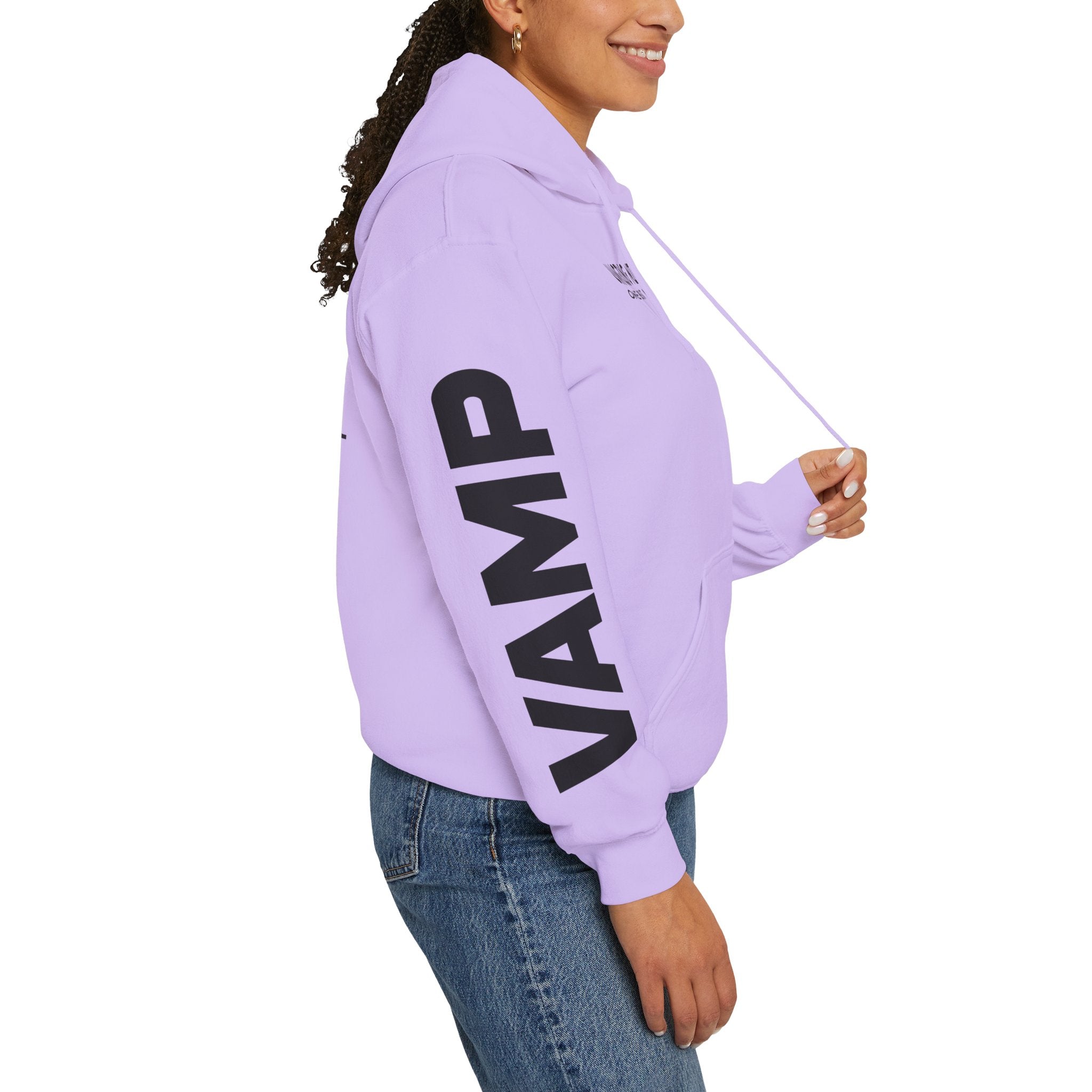 "Nightlife Elements" Customizable Unisex Heavy Blend Hoodie – Personalize w/Power Word