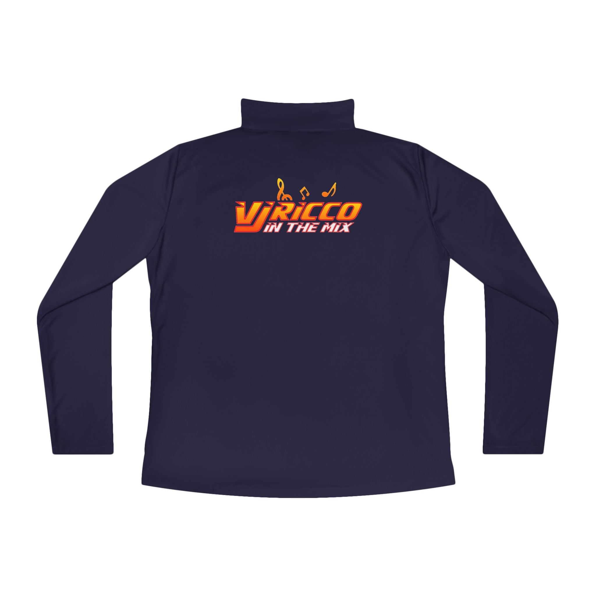 "VJ Ricco"🎤 Custom Unisex Quarter-Zip Pullover – Personalized “IN THE MIX” Style - Athletic fit