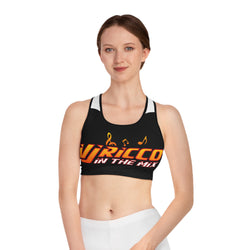 "VJ Ricco"🎤 Music Sports Bra – Made to Move, Built to Perform